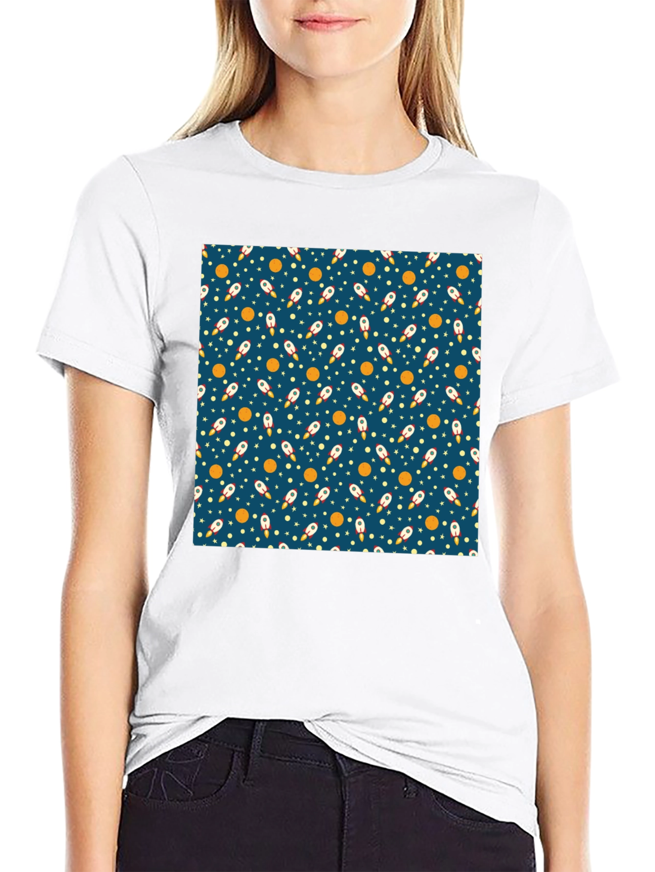 Space Pattern T-Shirt