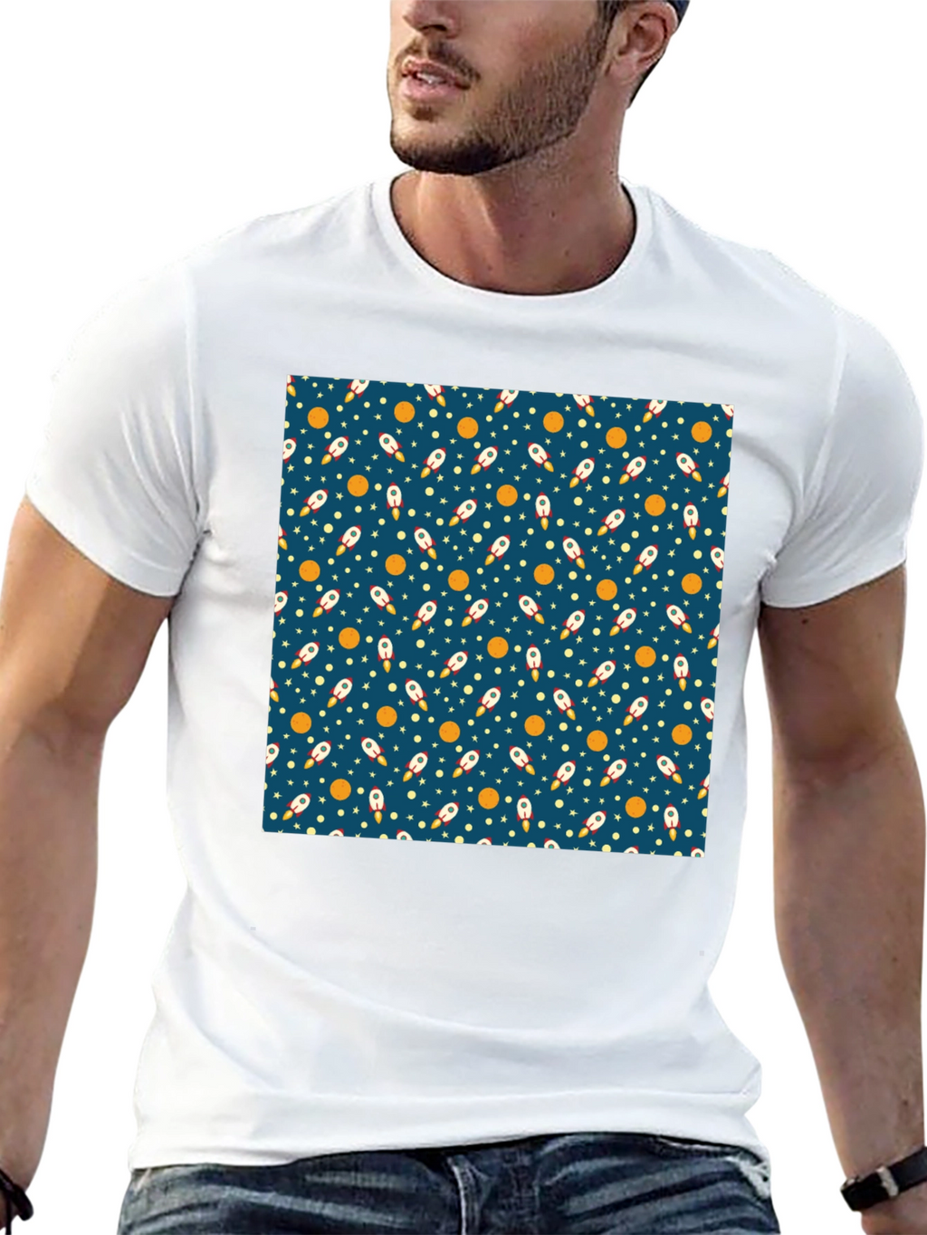 Space Pattern T-Shirt