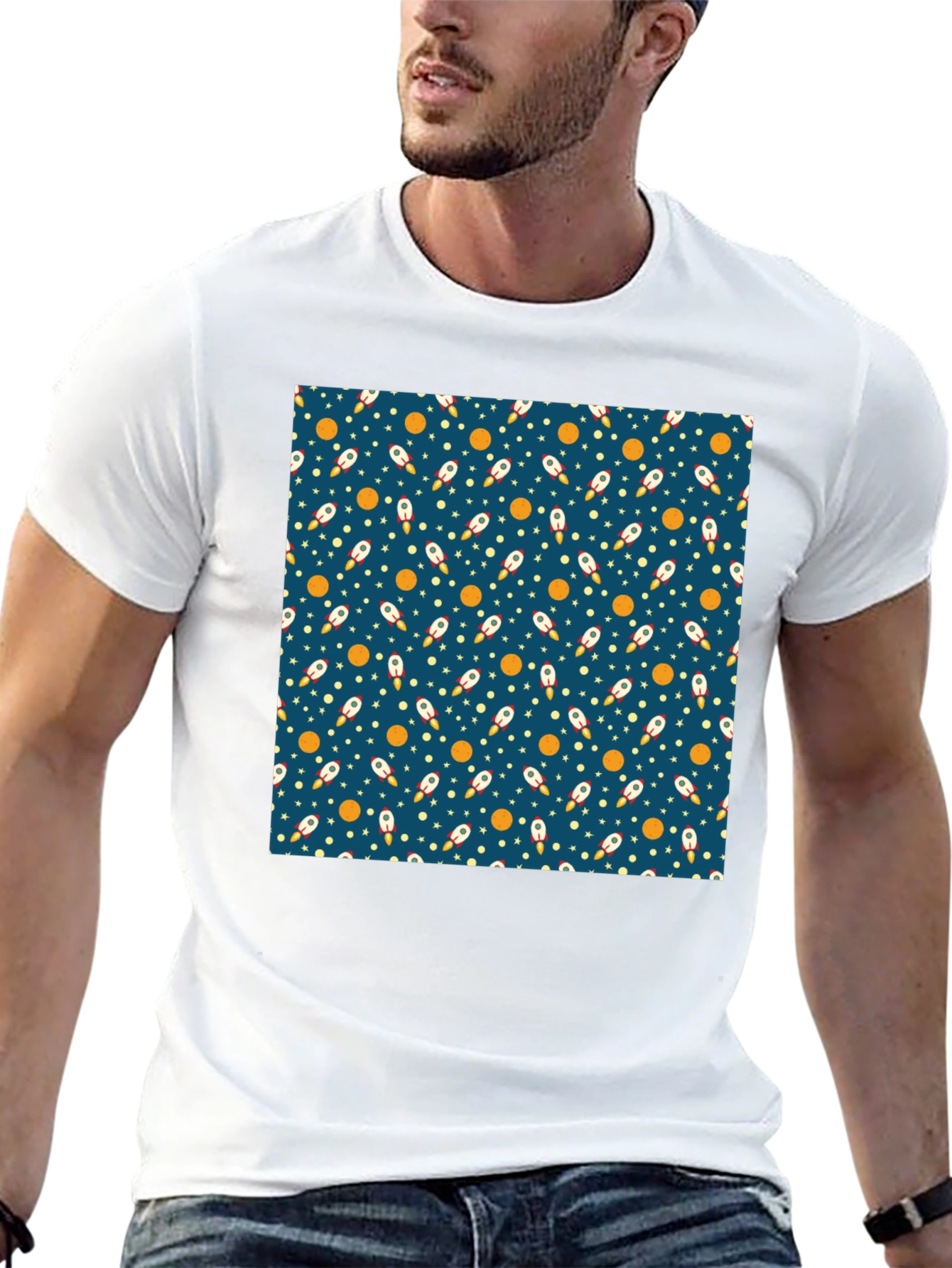 Space Pattern T-Shirt