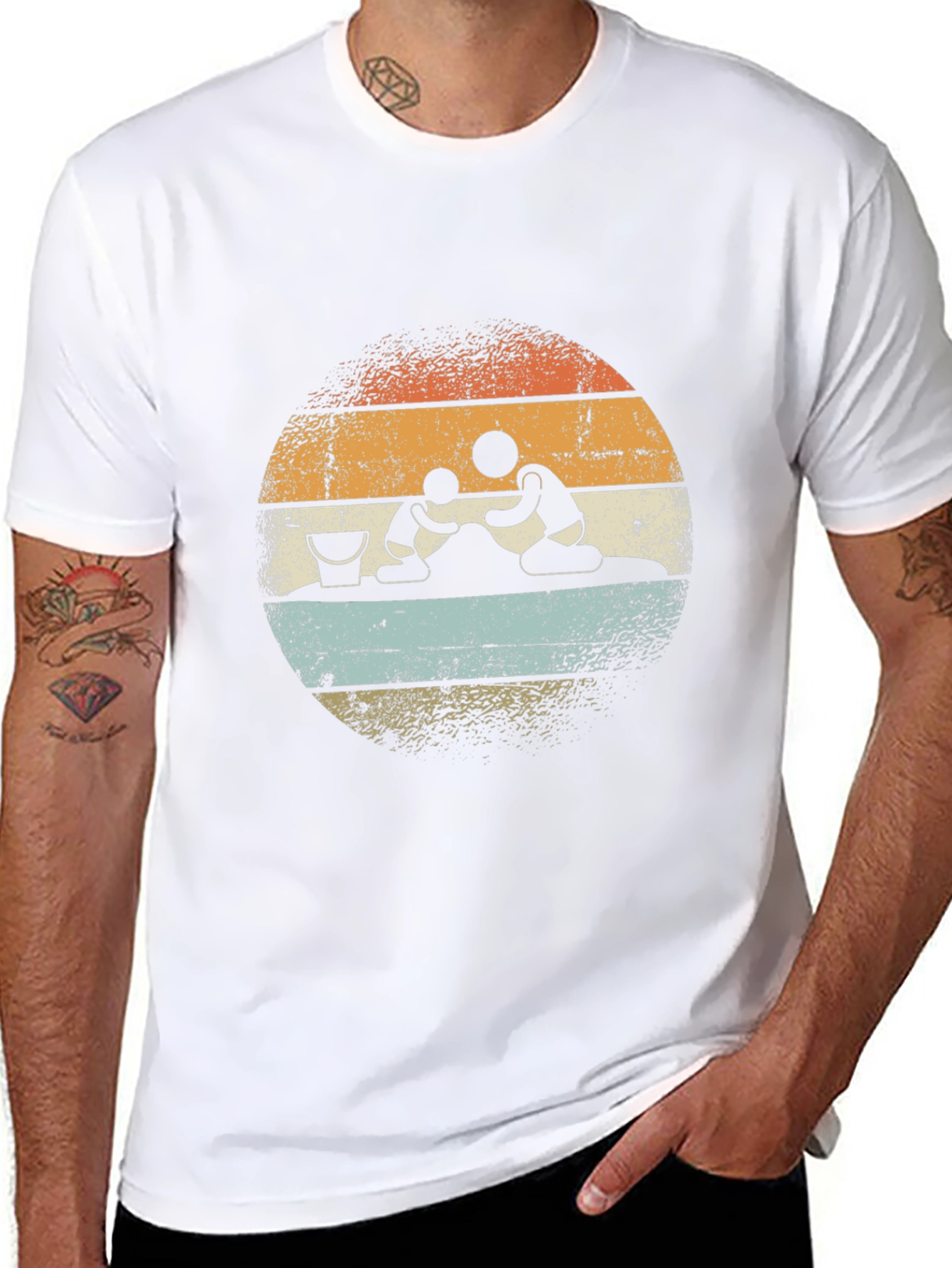 Retro Beach Day T-Shirt