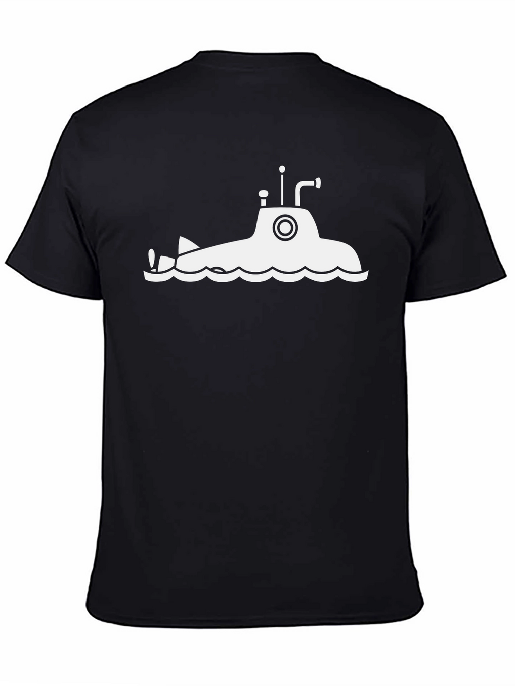 Submarine Graphic Black T-Shirt
