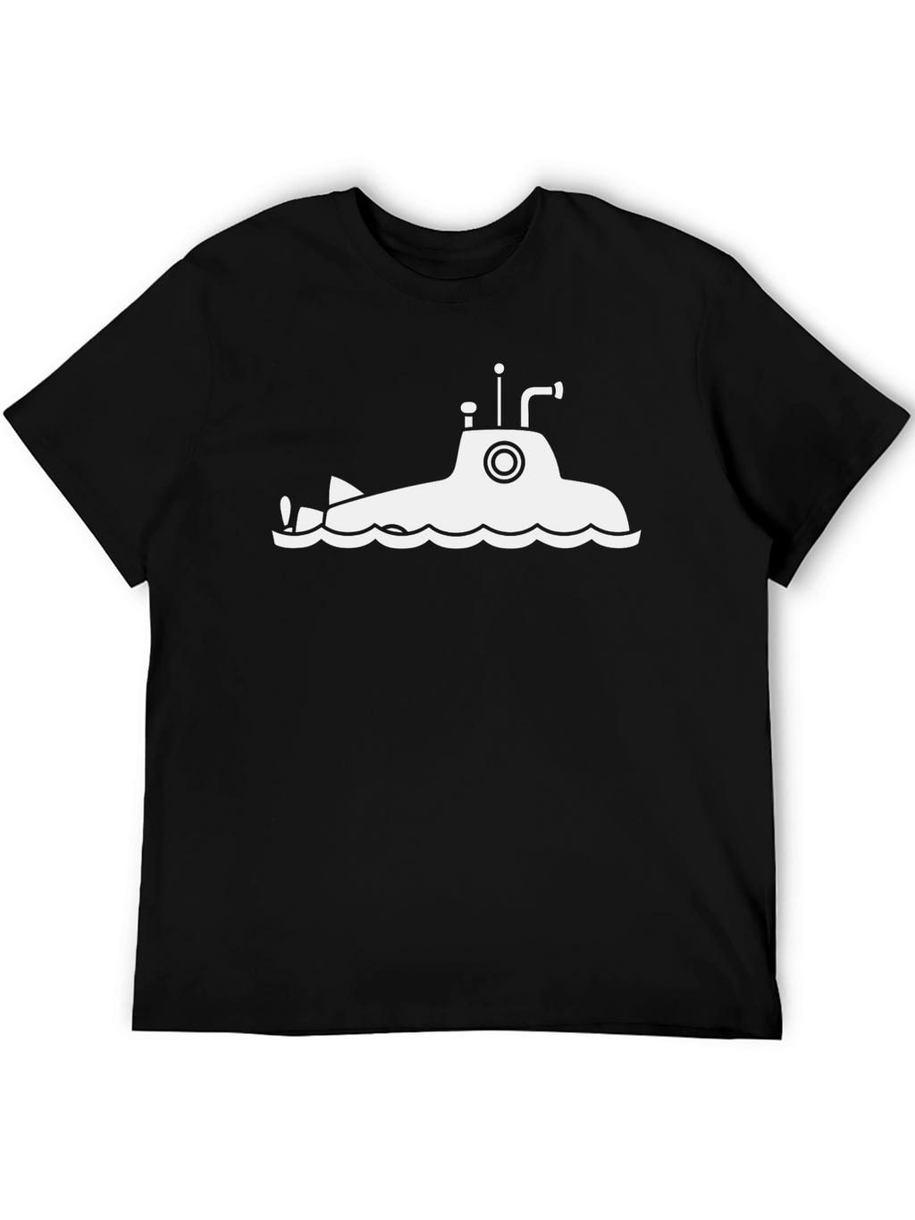 Submarine Graphic Black T-Shirt