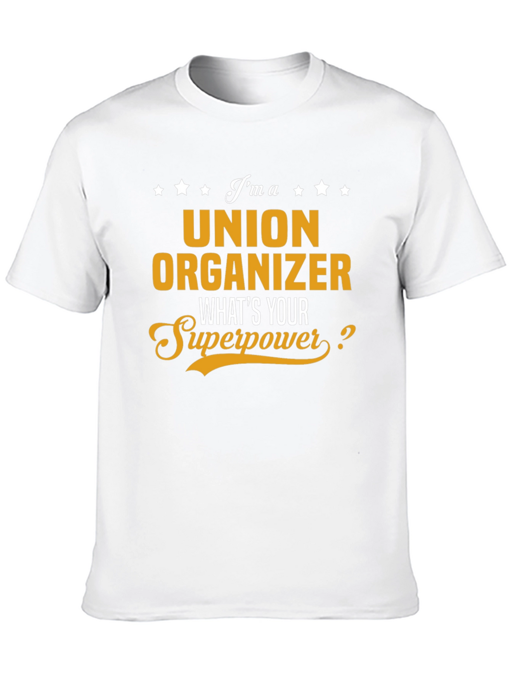 Union Organizer Superpower T-Shirt - Black
