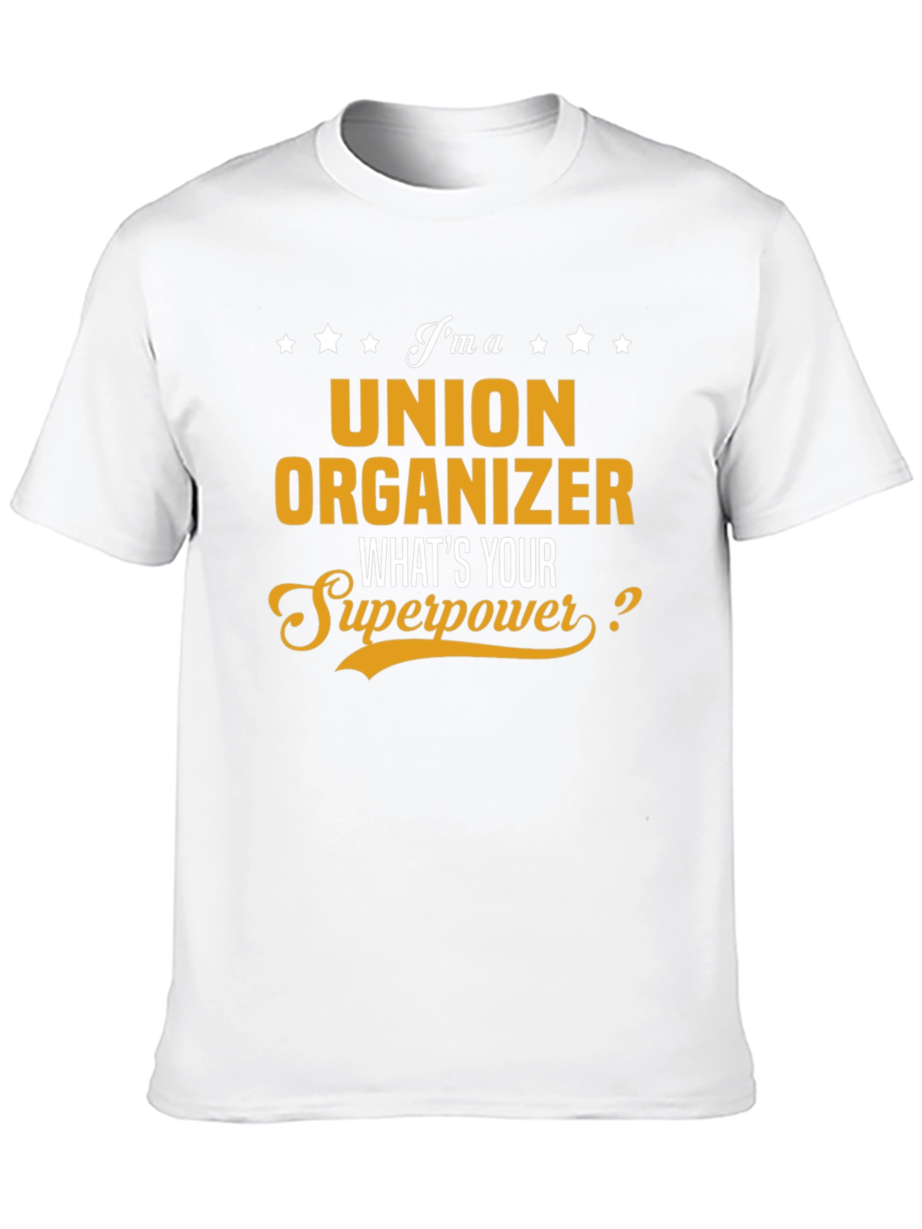 Union Organizer Superpower T-Shirt - Black