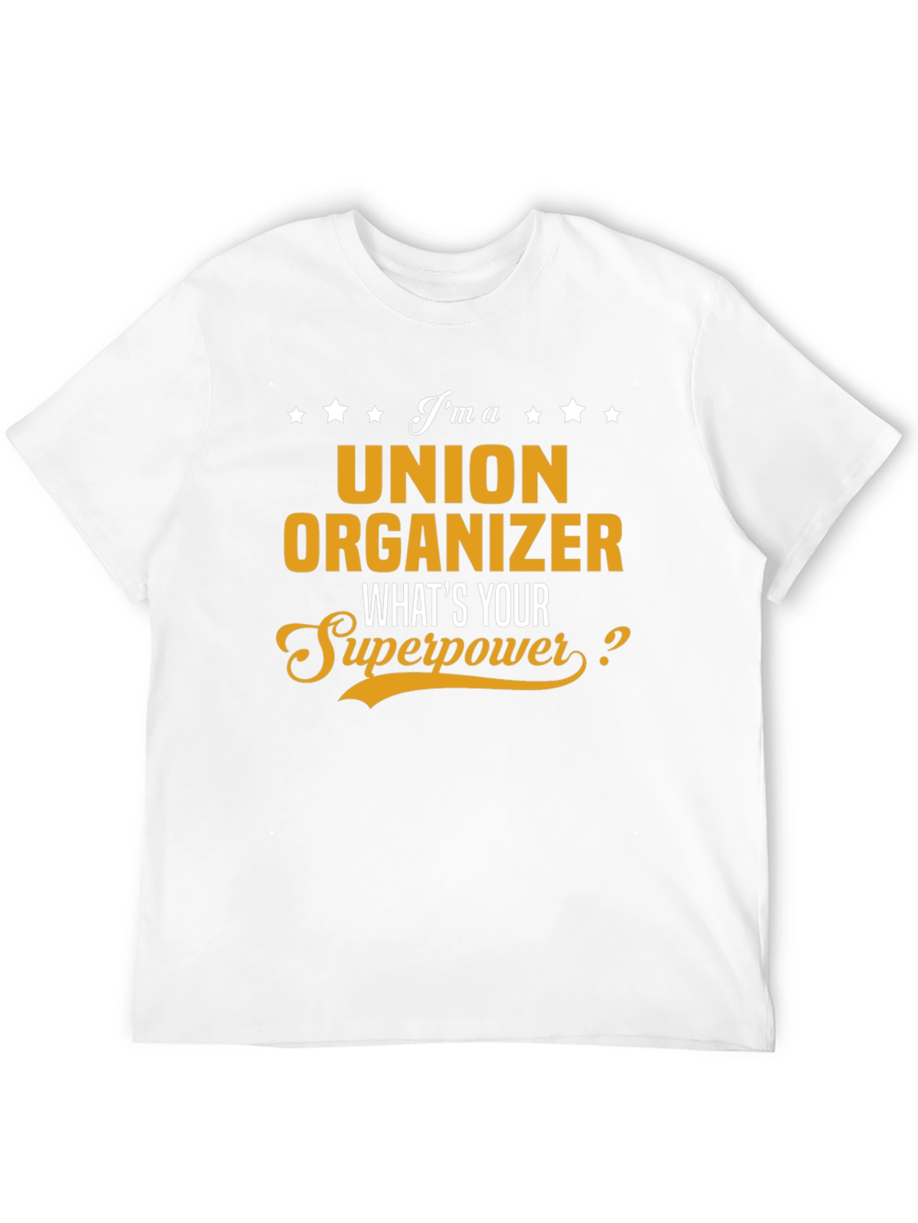 Union Organizer Superpower T-Shirt - Black