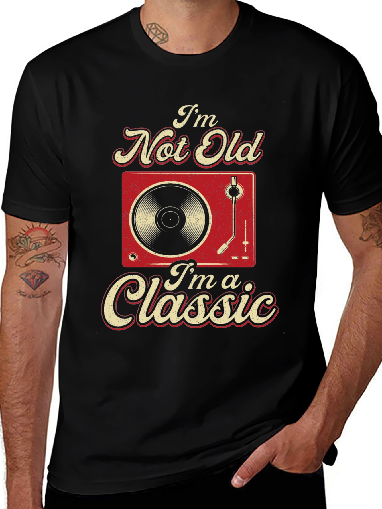 Im Not Old Im A Classic Graphic Tee