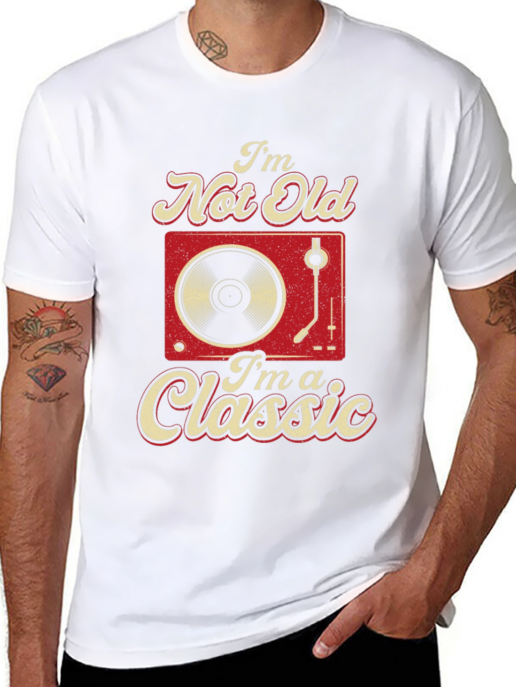 Im Not Old Im A Classic Graphic Tee