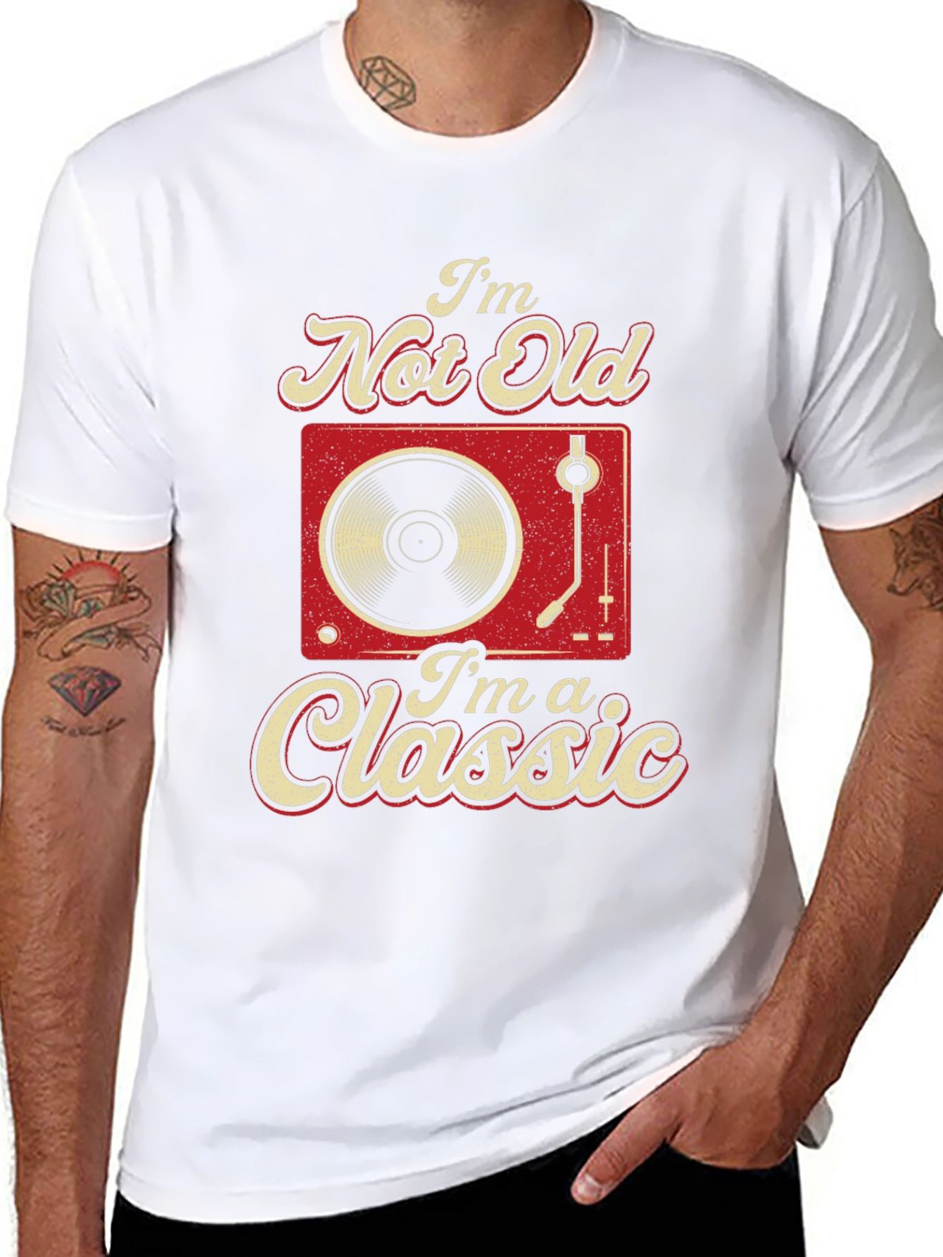 Im Not Old Im A Classic Graphic Tee