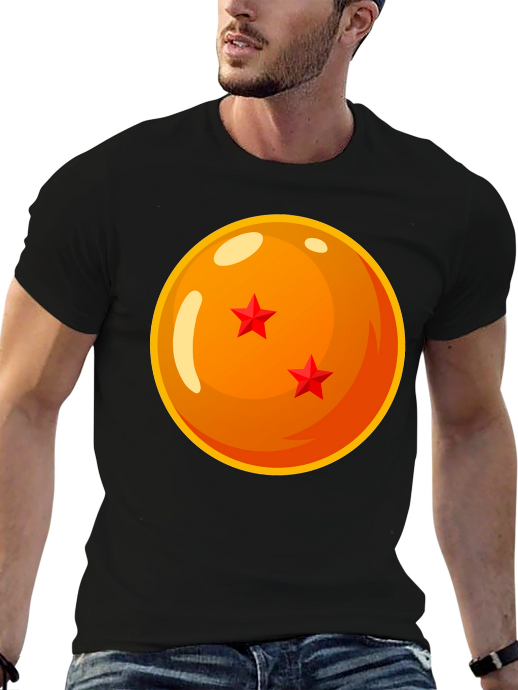Dragon Ball Z Three-Star Ball Graphic T-Shirt