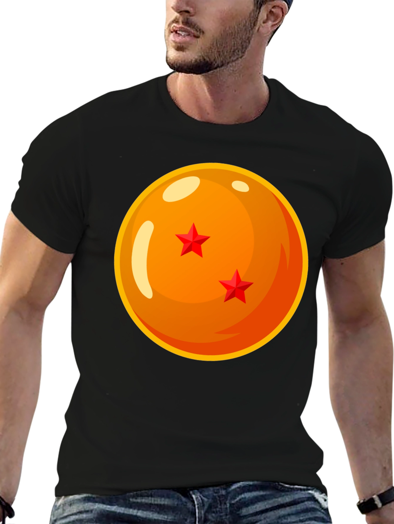 Dragon Ball Z Three-Star Ball Graphic T-Shirt