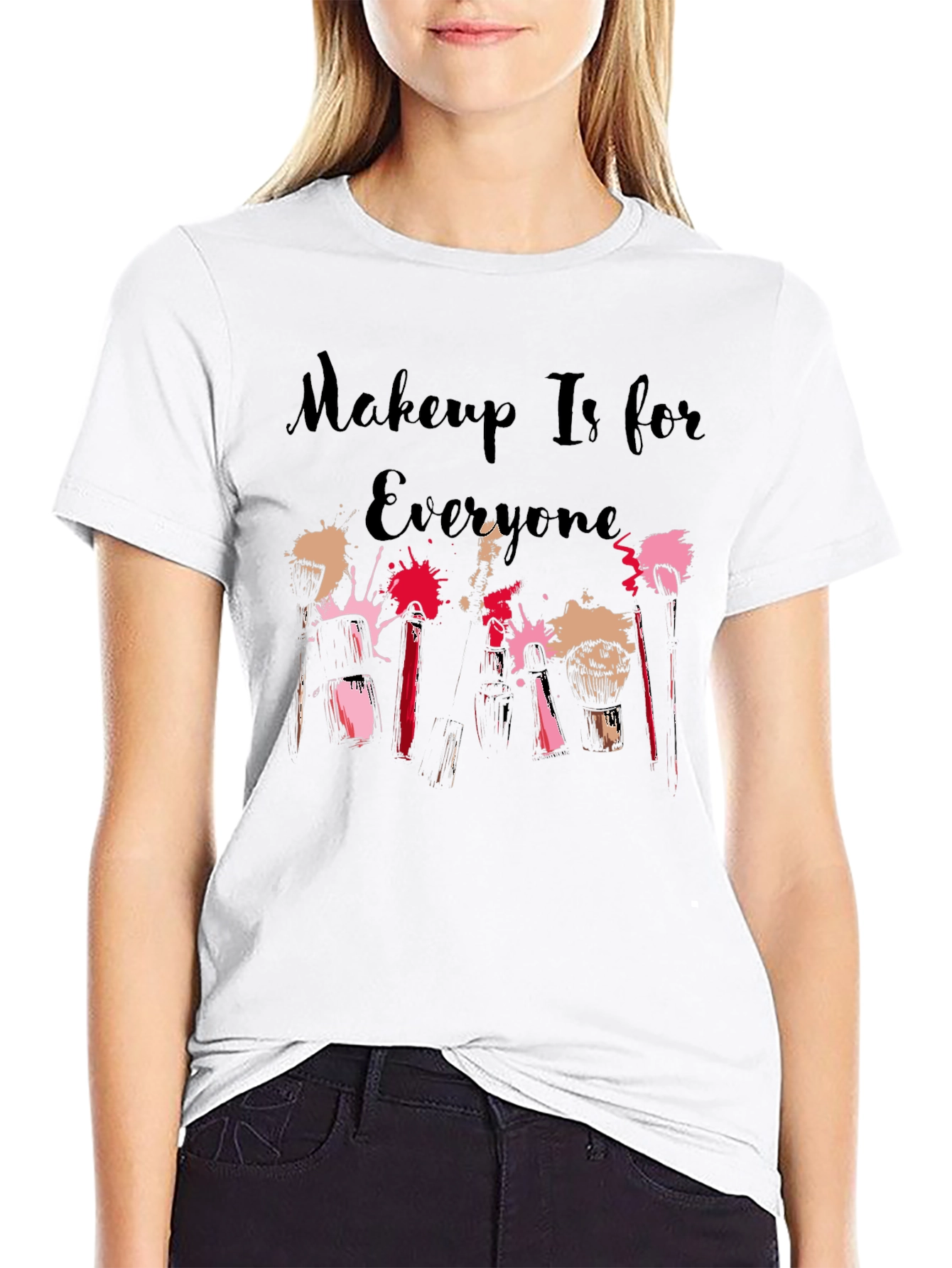 Makeup Is for Everyone Graphic Tee