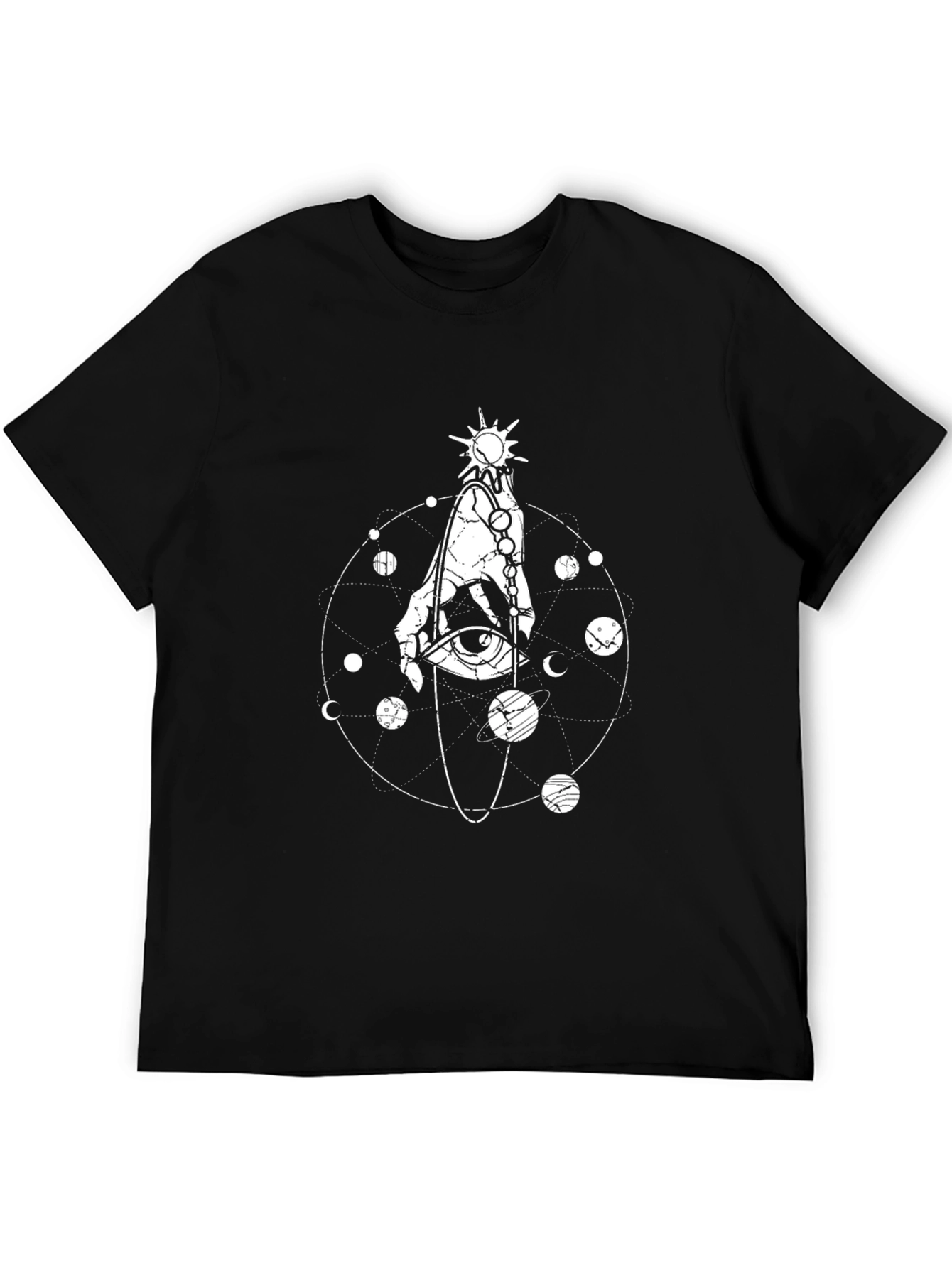 Mystic Eye & Solar System Graphic Tee