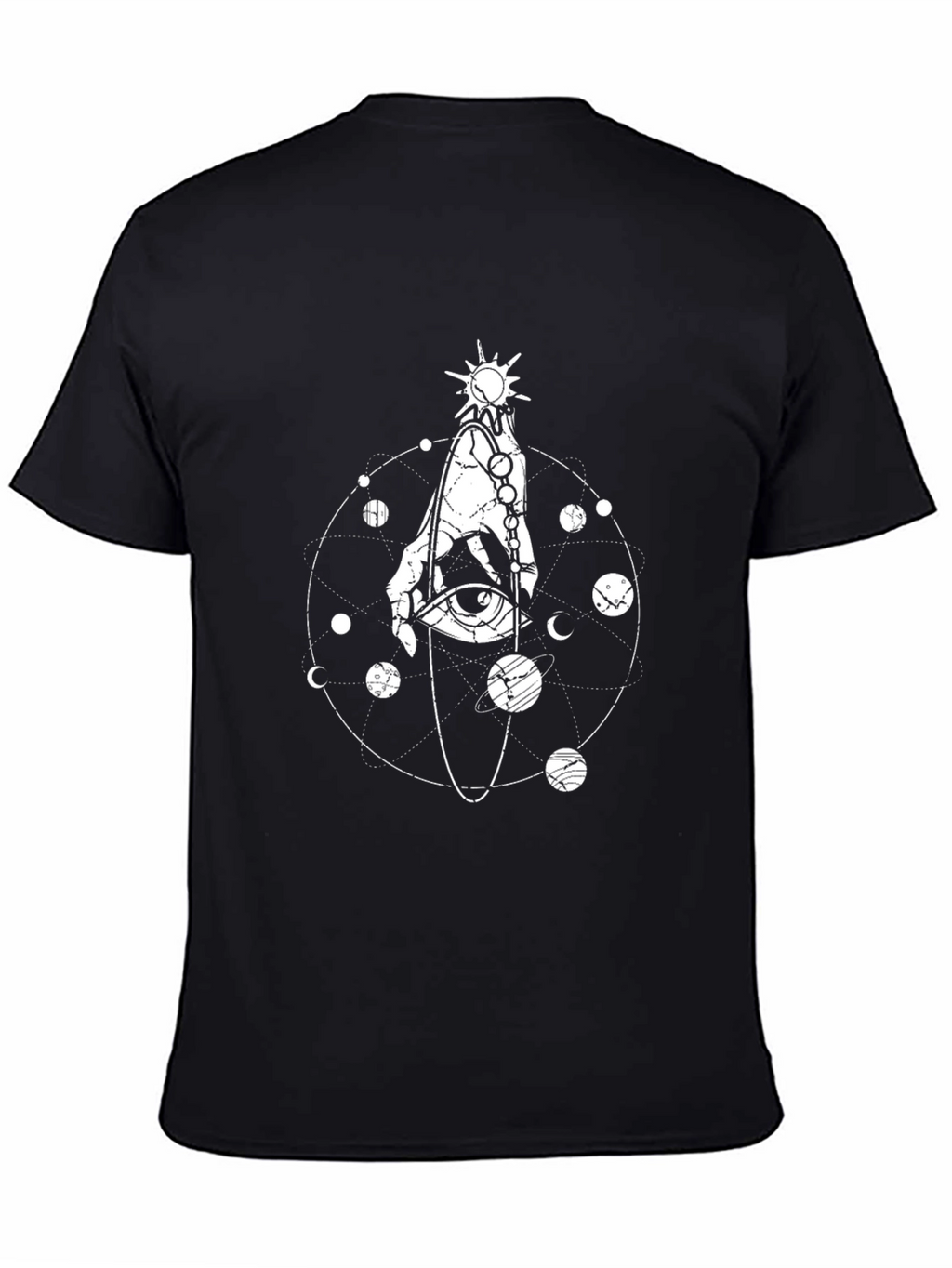 Mystic Eye & Solar System Graphic Tee