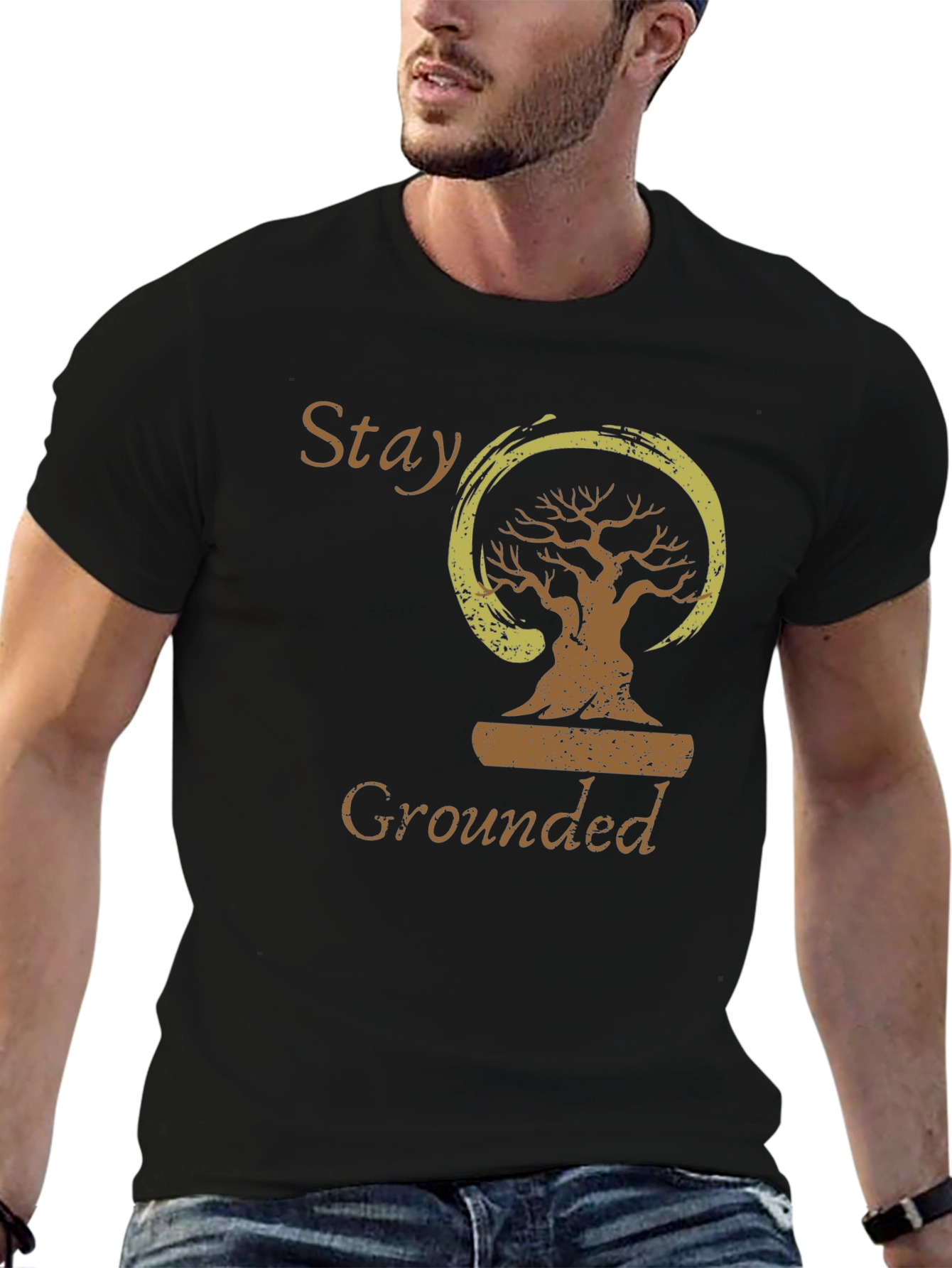 Stay Grounded Tree Graphic Tee
