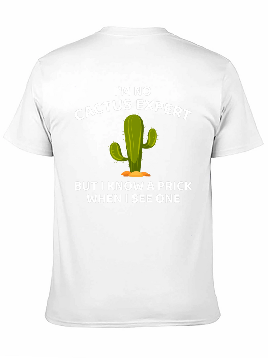 Funny Cactus Expert Graphic T-Shirt