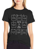 Note to Self Love T-Shirt - Positive Affirmations