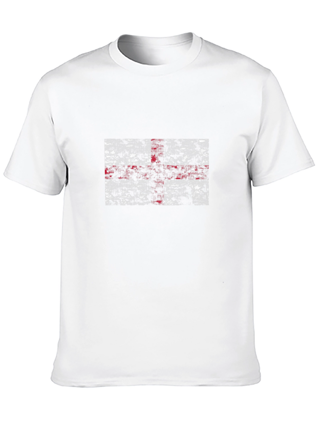 Grunge England Flag Graphic T-Shirt