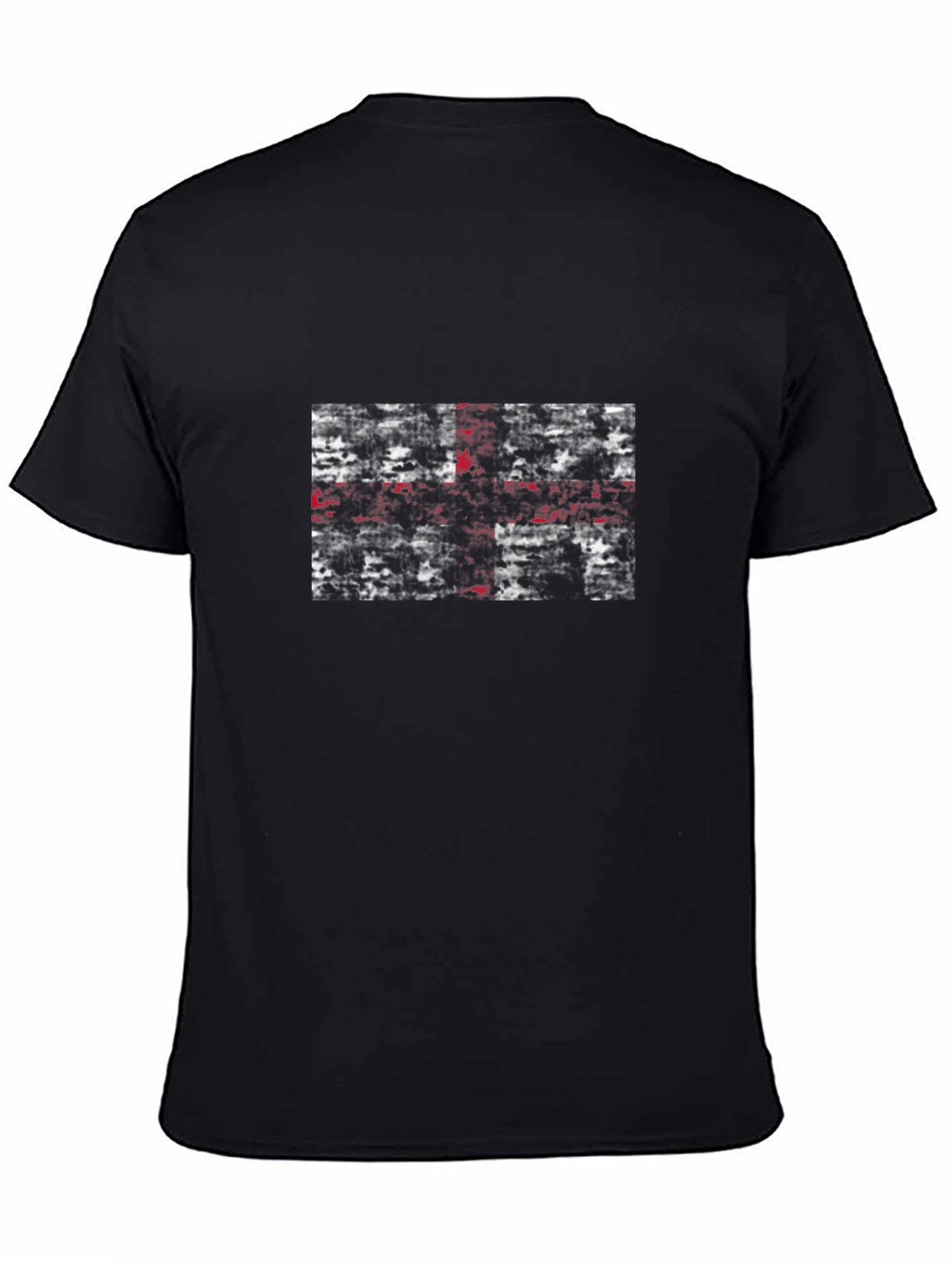 Grunge England Flag Graphic T-Shirt