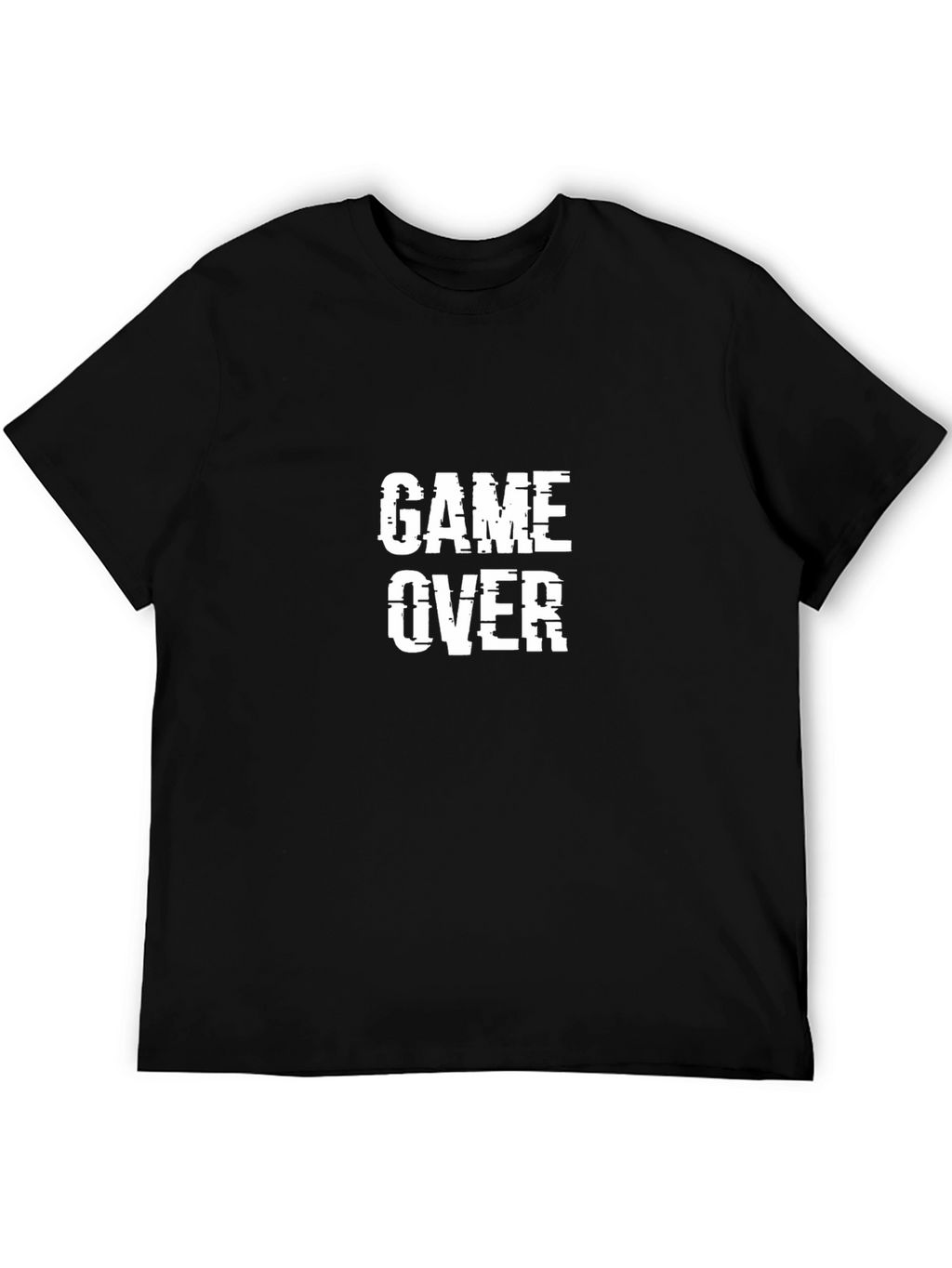 Game Over Black Graphic Tee - Gamer Style