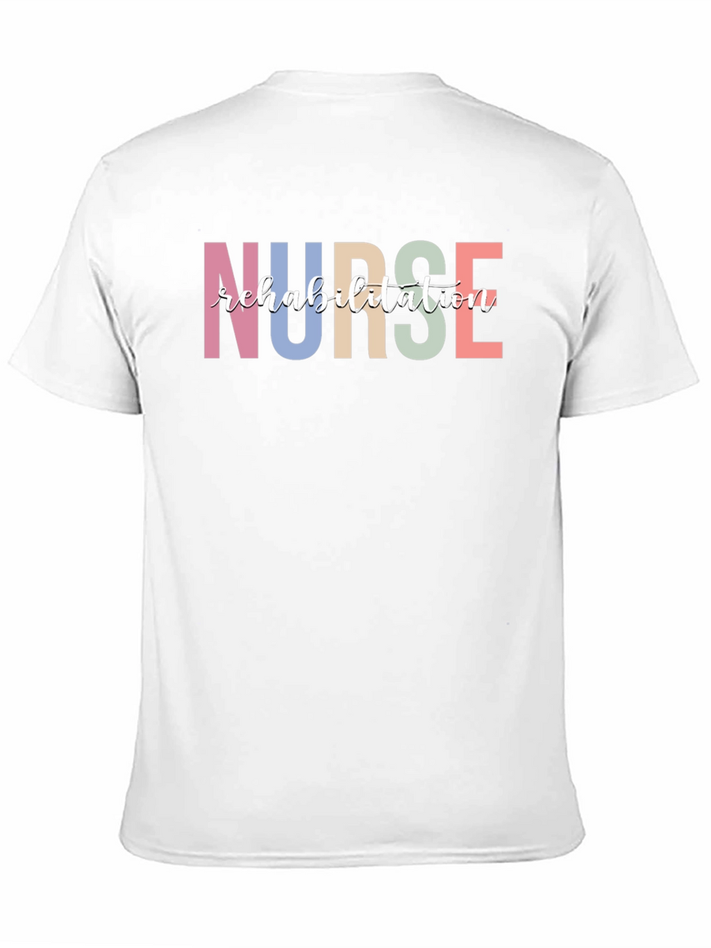 Nurse Rehabilitation Black T-Shirt