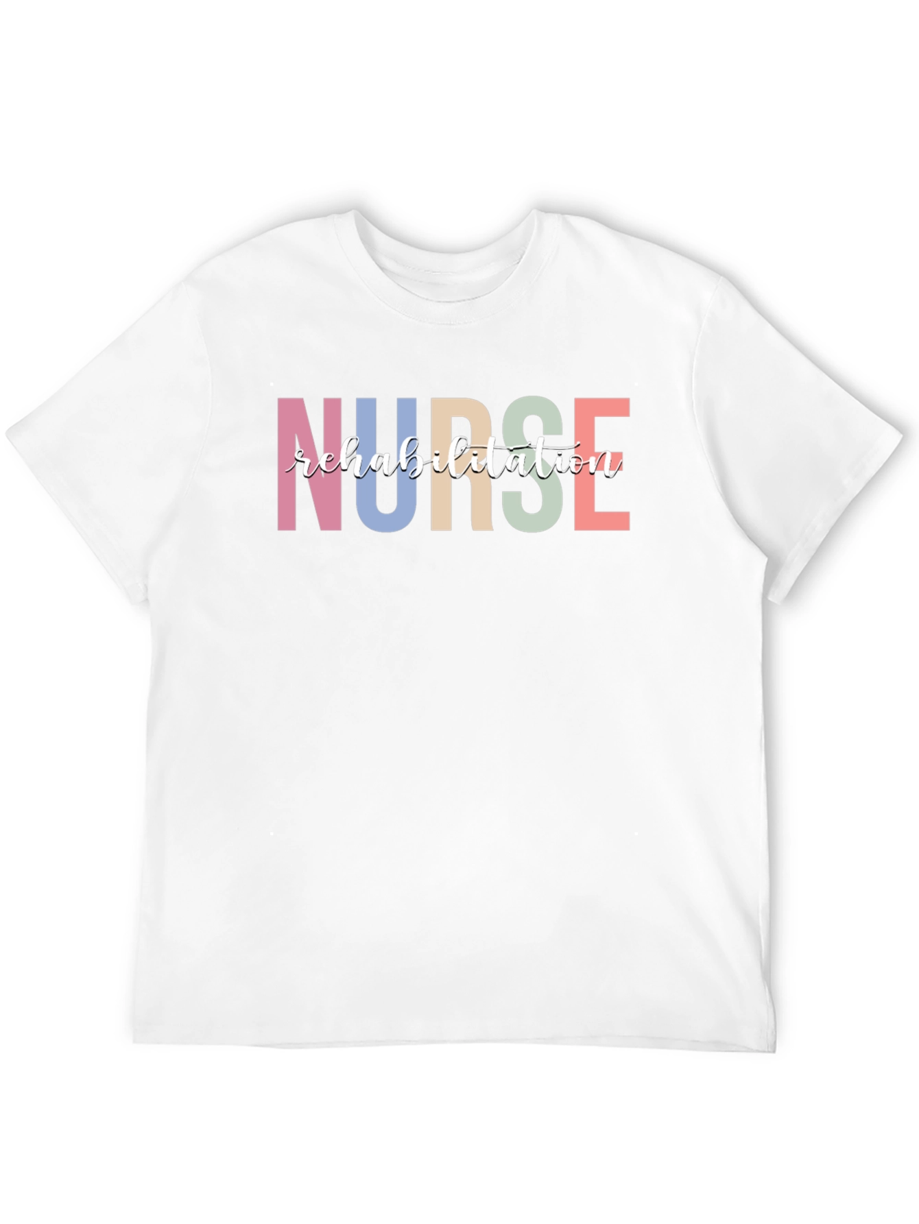 Nurse Rehabilitation Black T-Shirt