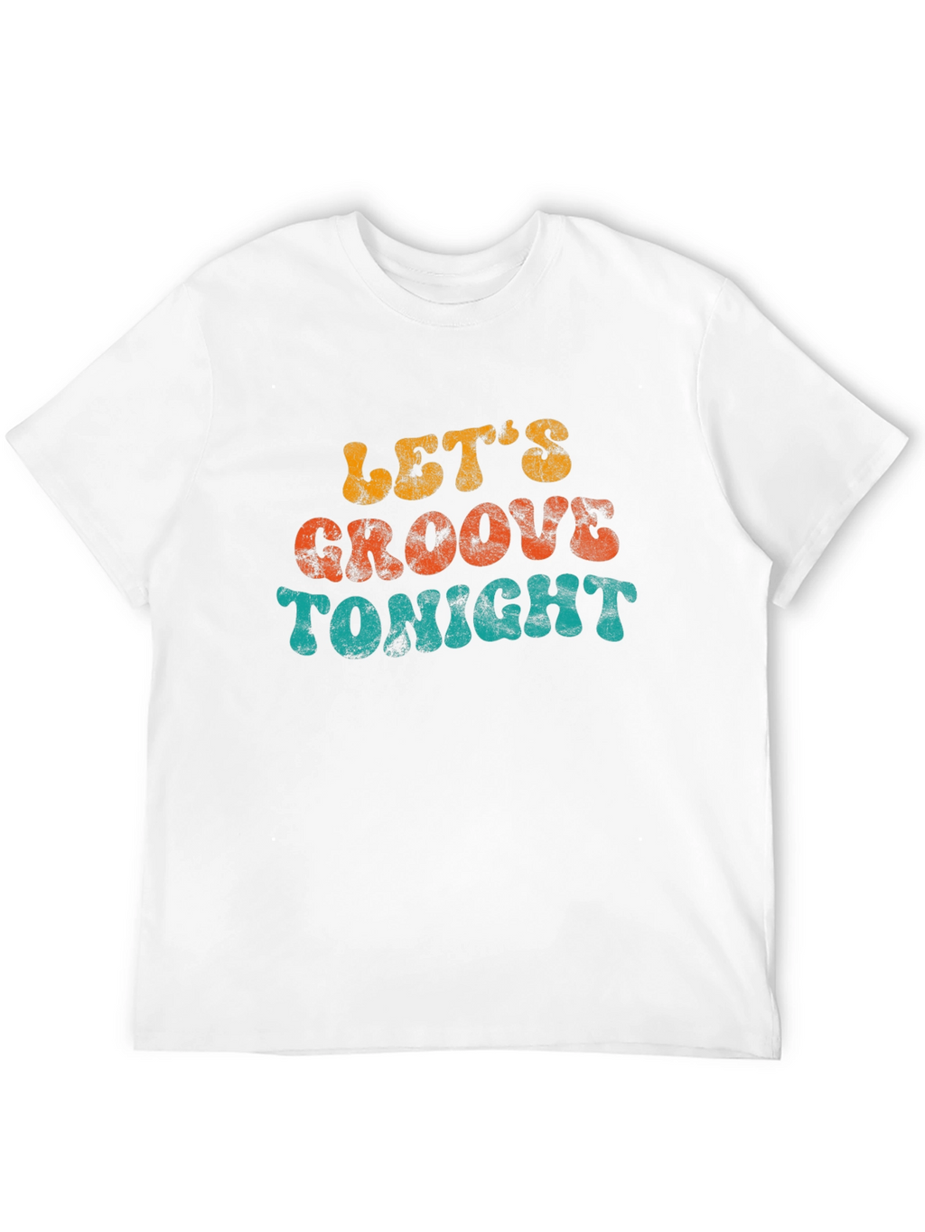 Retro Lets Groove Tonight Graphic Tee