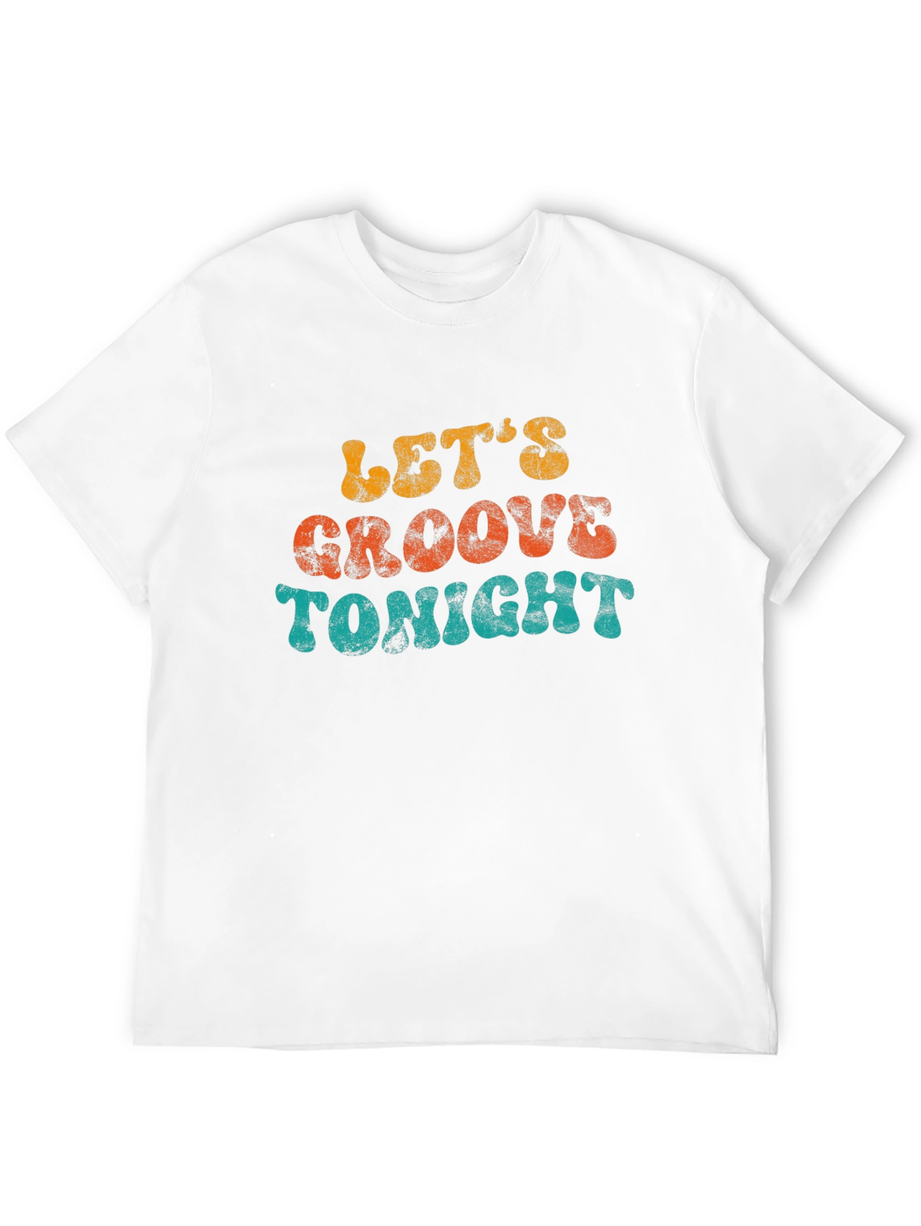 Retro Lets Groove Tonight Graphic Tee