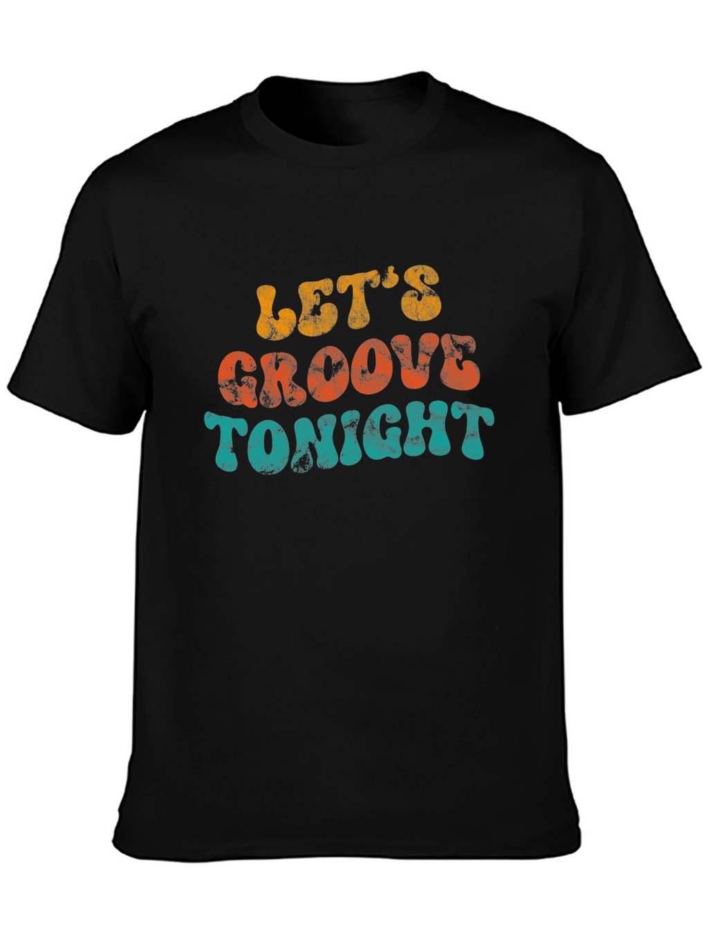 Retro Lets Groove Tonight Graphic Tee
