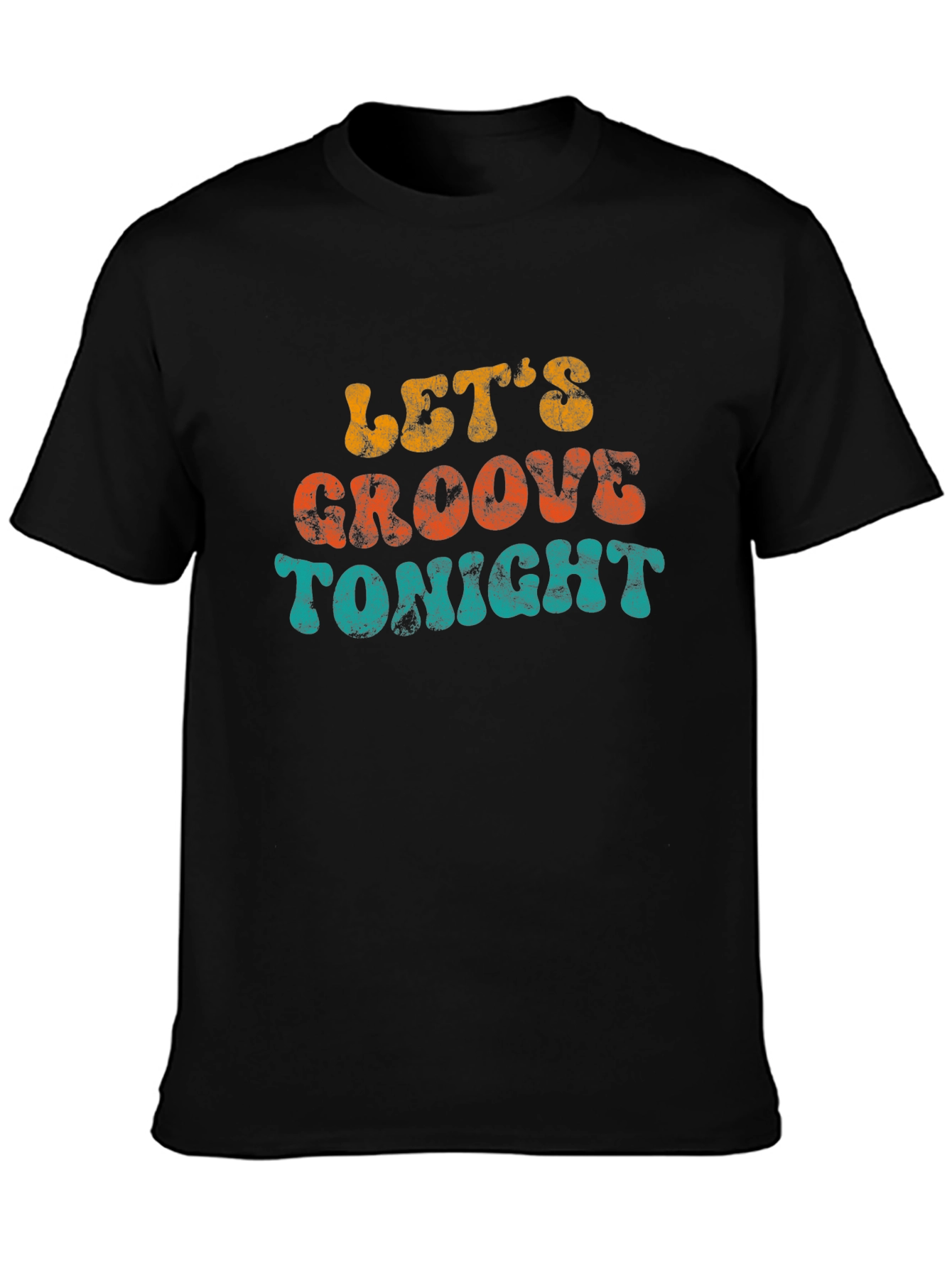Retro Lets Groove Tonight Graphic Tee