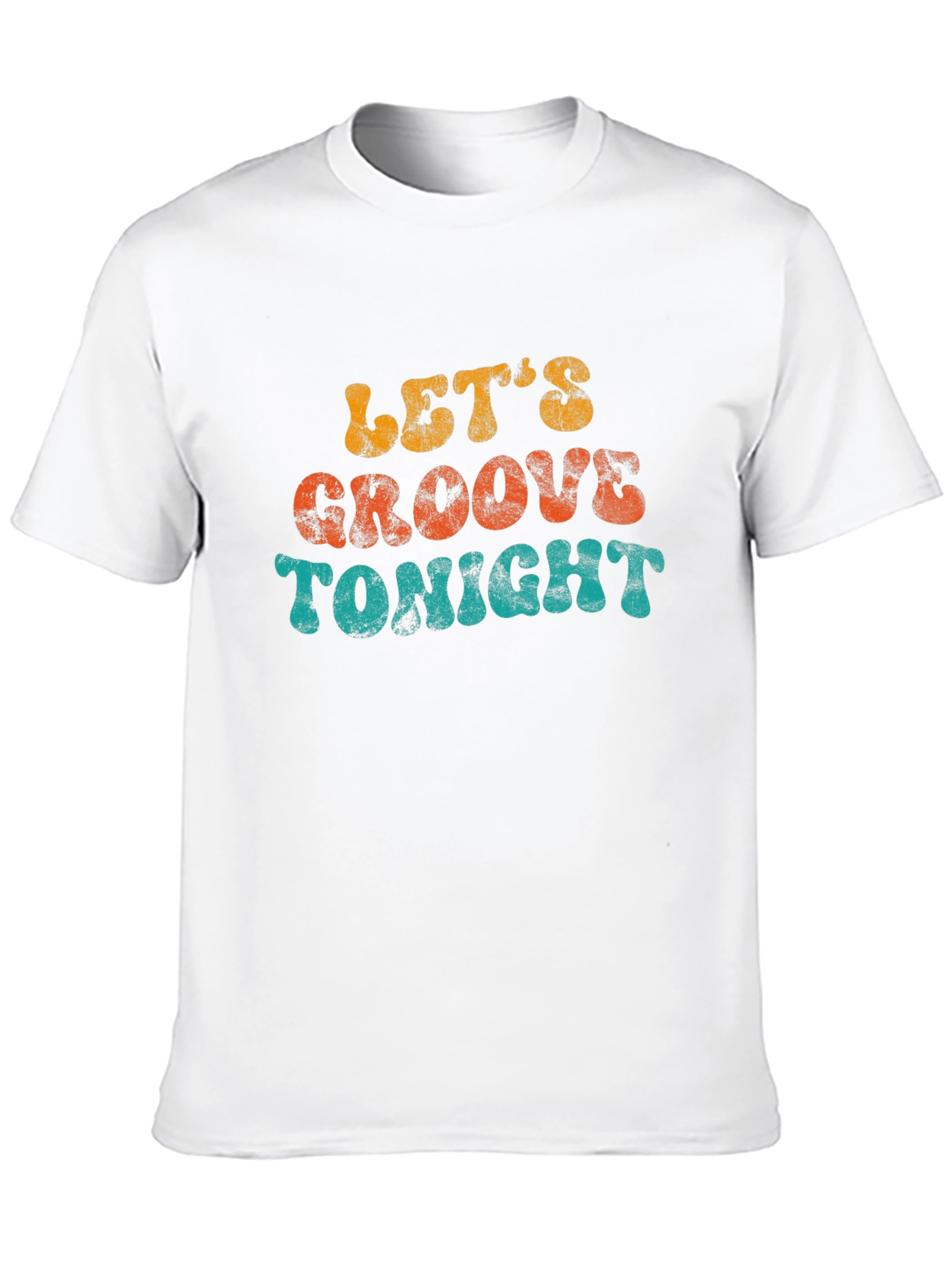 Retro Lets Groove Tonight Graphic Tee