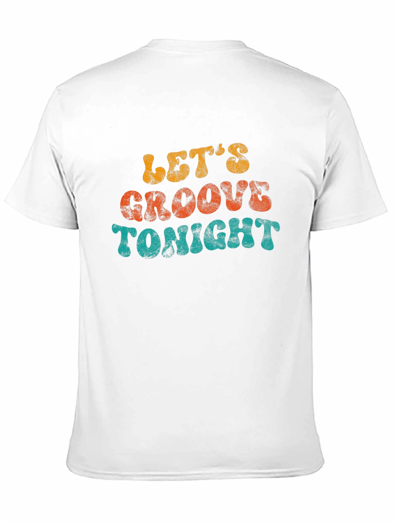 Retro Lets Groove Tonight Graphic Tee