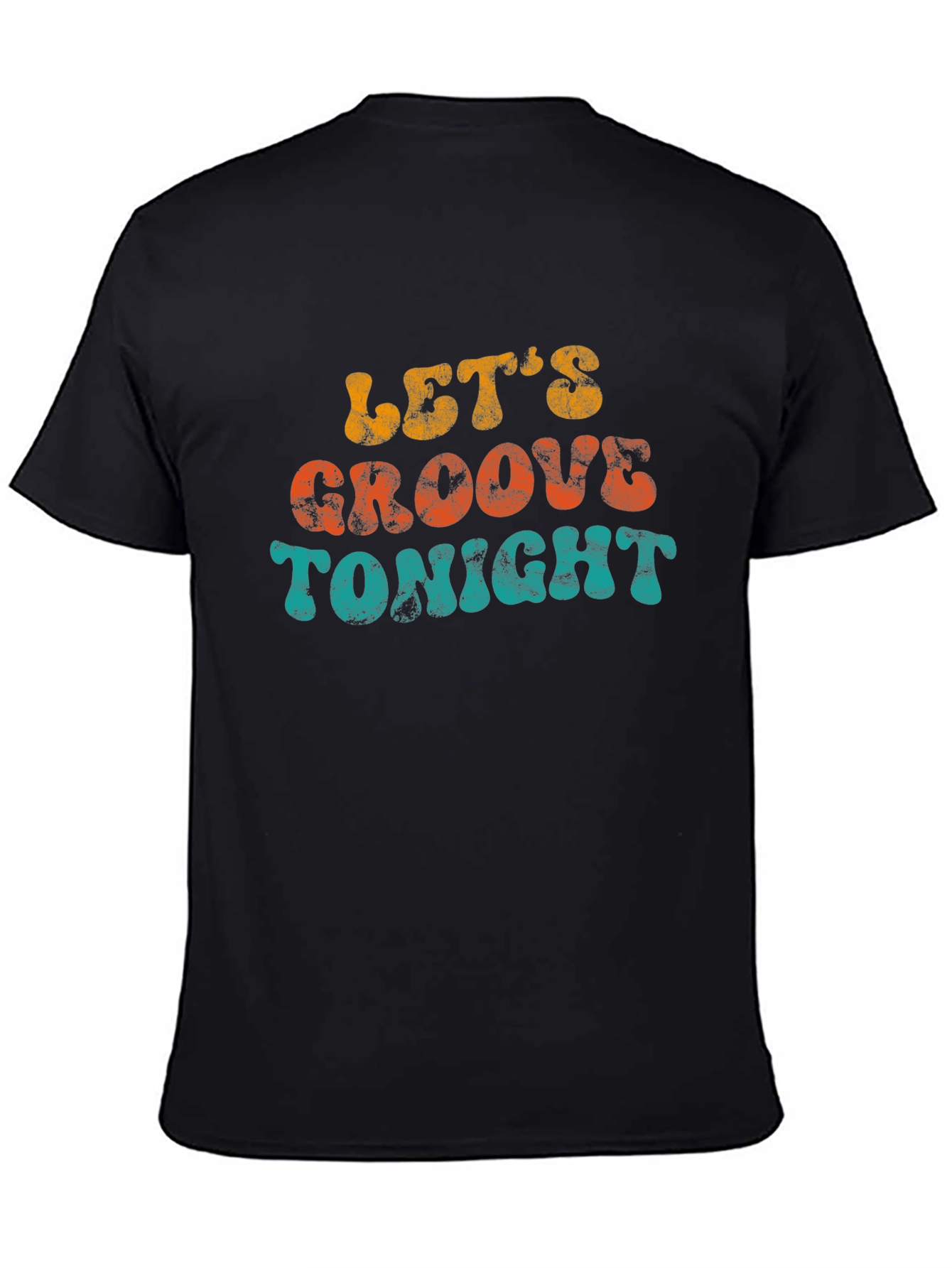 Retro Lets Groove Tonight Graphic Tee