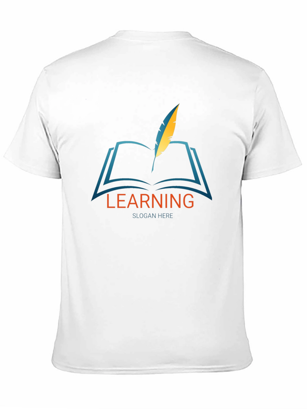 Learning Graphic Print Black T-Shirt