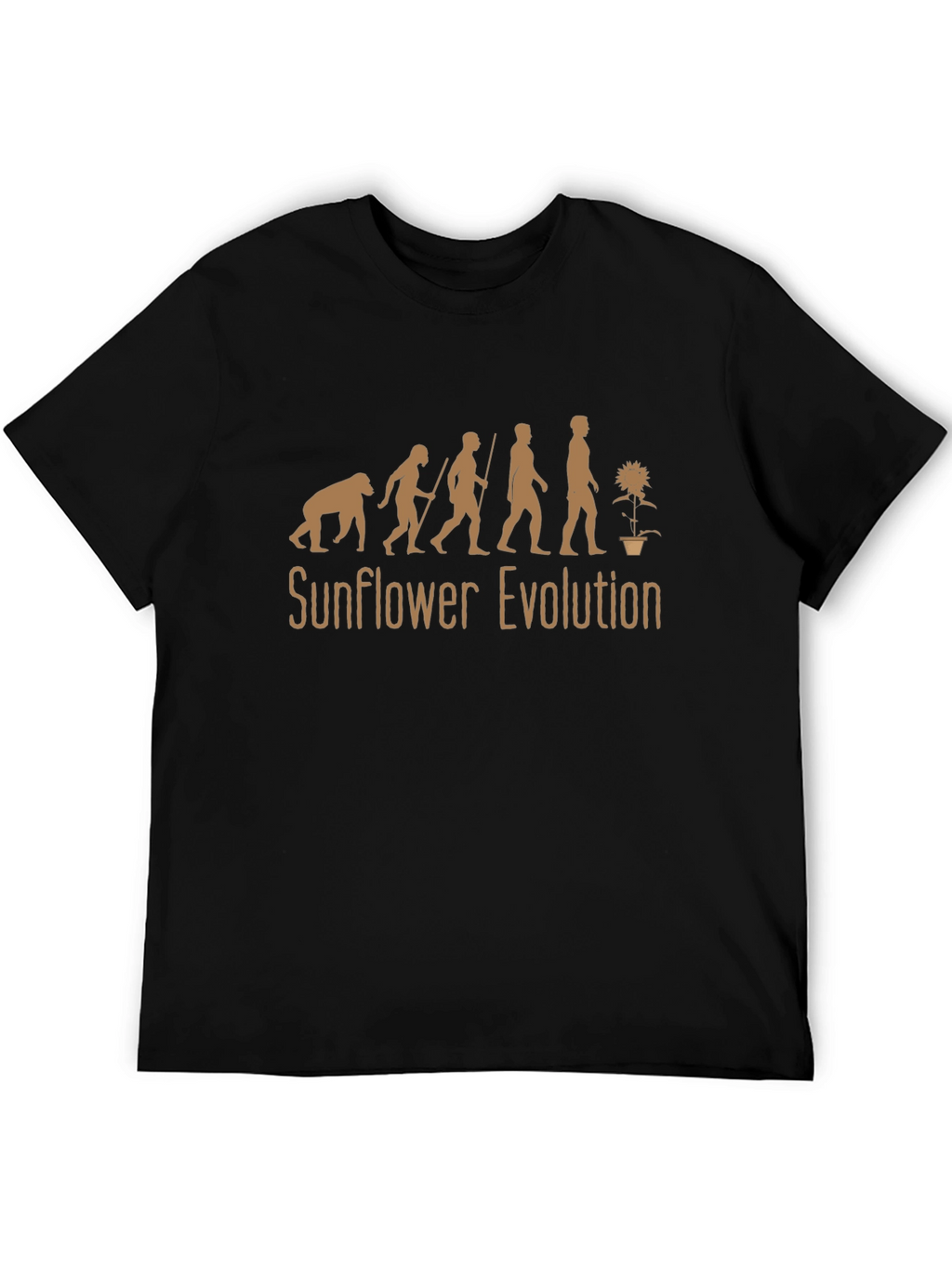 Sunflower Evolution Graphic T-Shirt