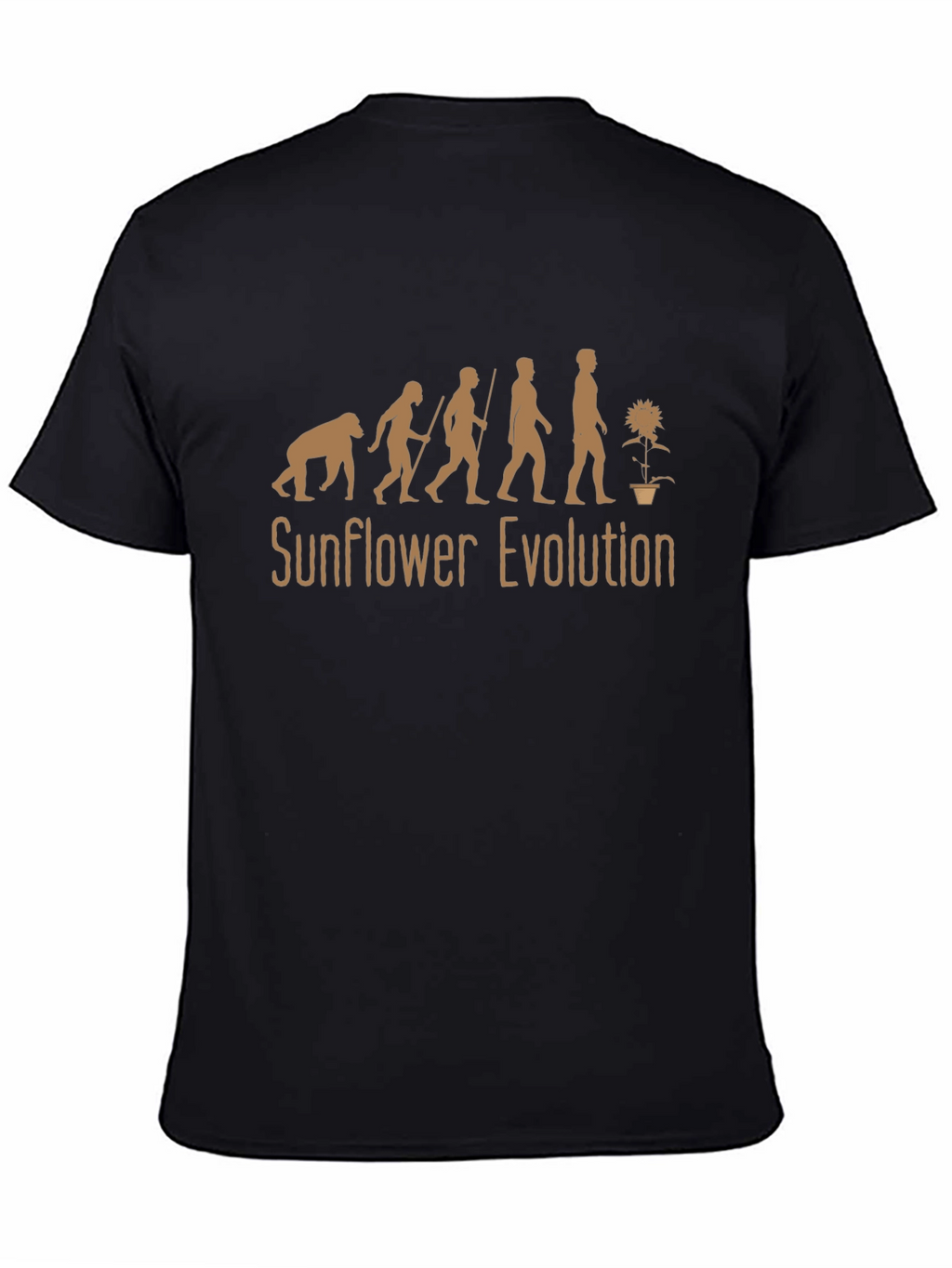 Sunflower Evolution Graphic T-Shirt