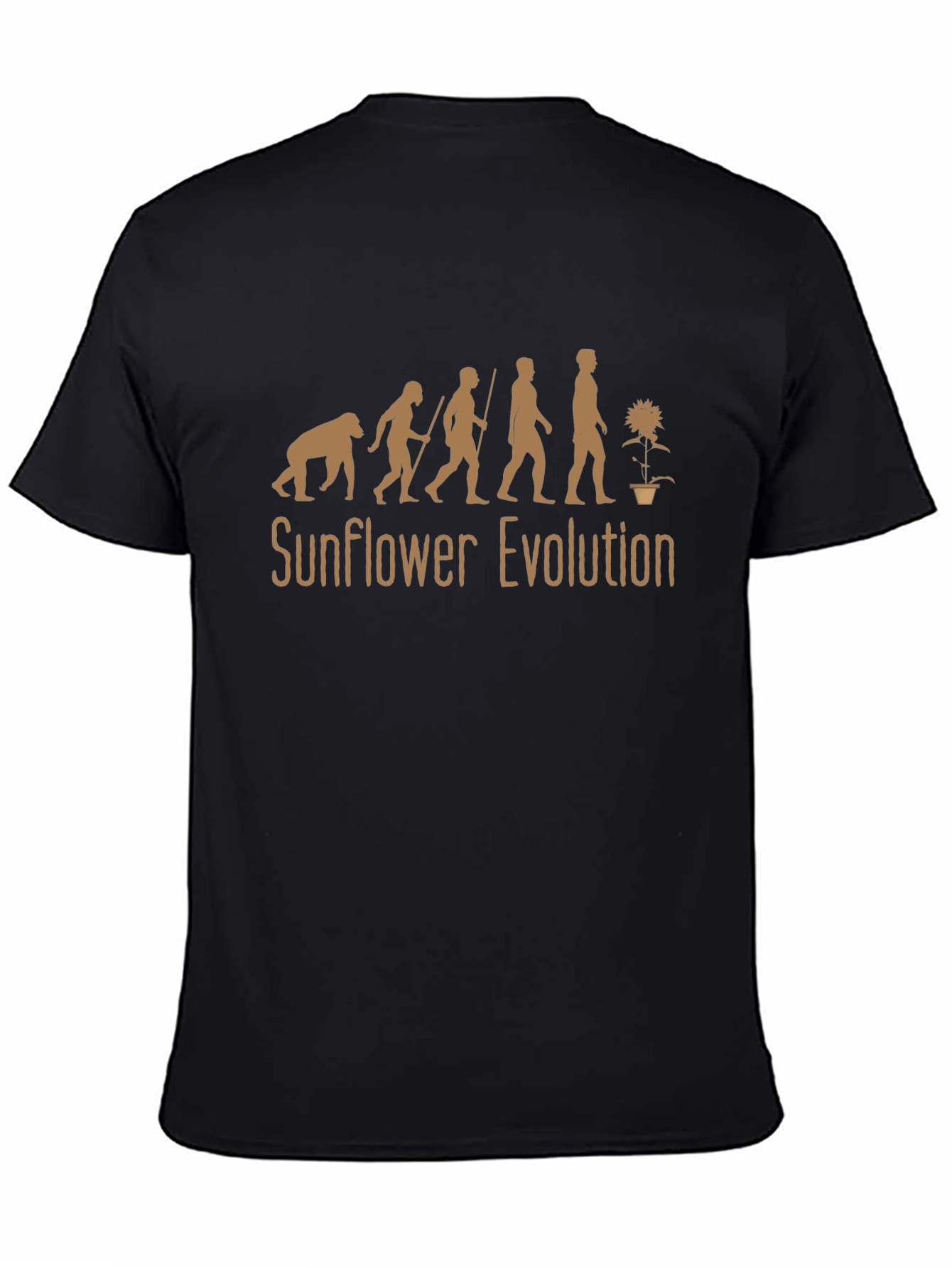 Sunflower Evolution Graphic T-Shirt