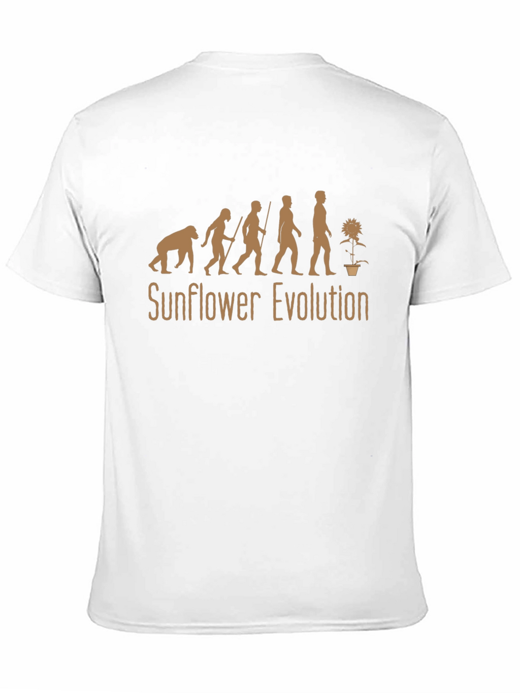 Sunflower Evolution Graphic T-Shirt