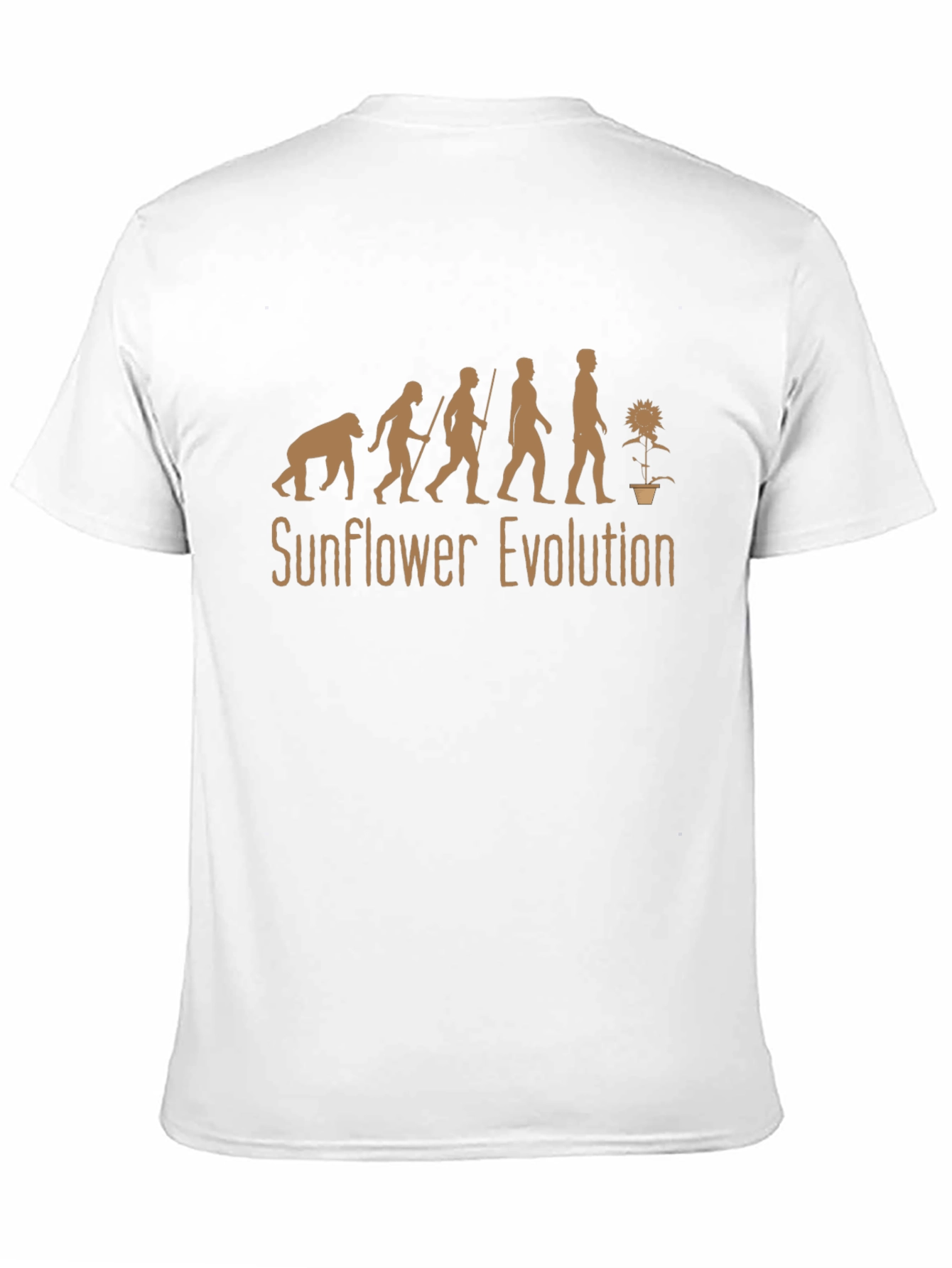Sunflower Evolution Graphic T-Shirt