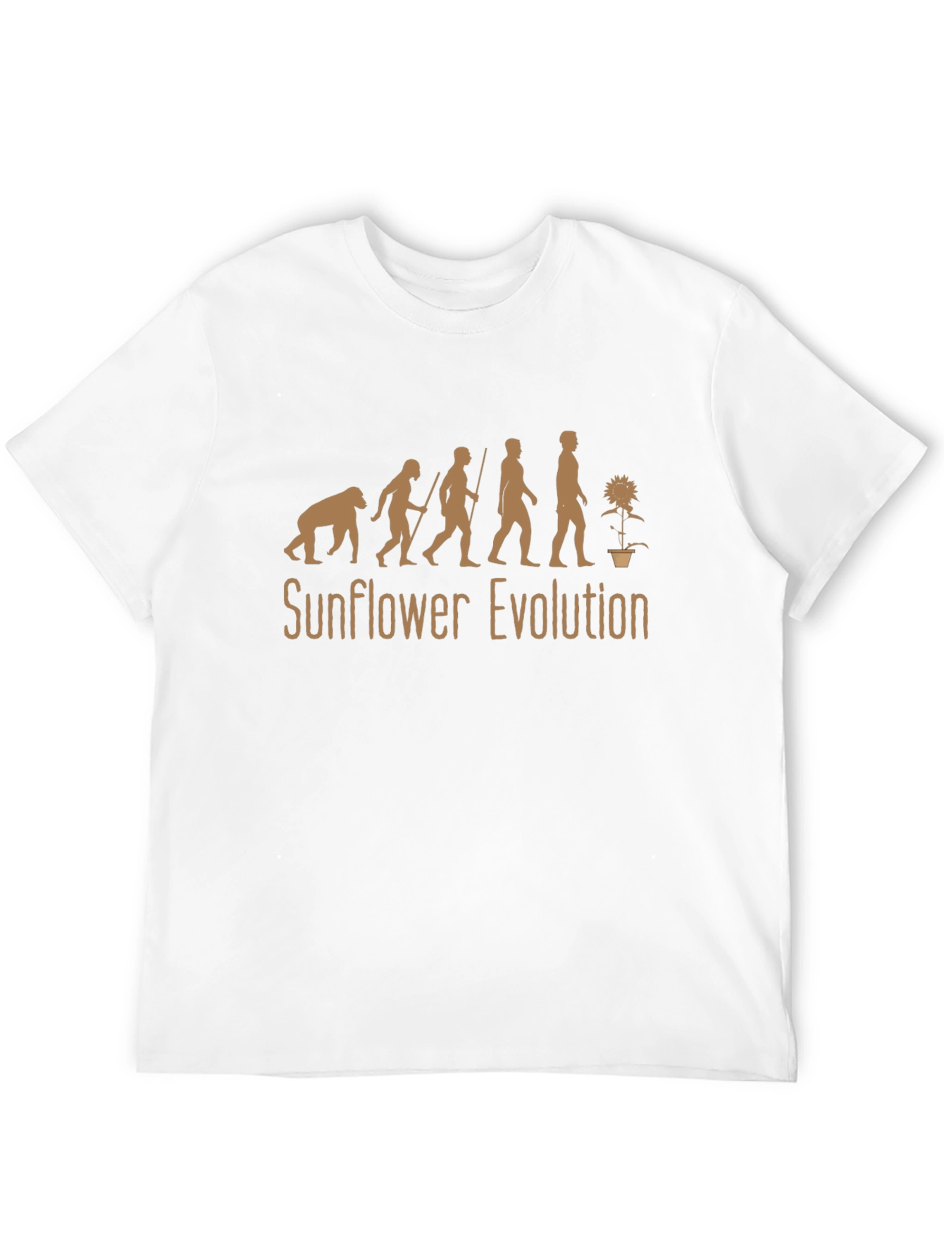 Sunflower Evolution Graphic T-Shirt