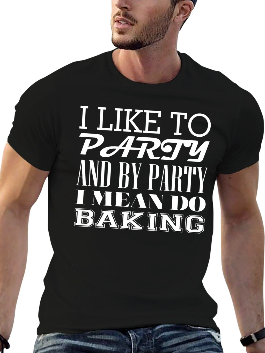 I Like To Party Baking T-Shirt