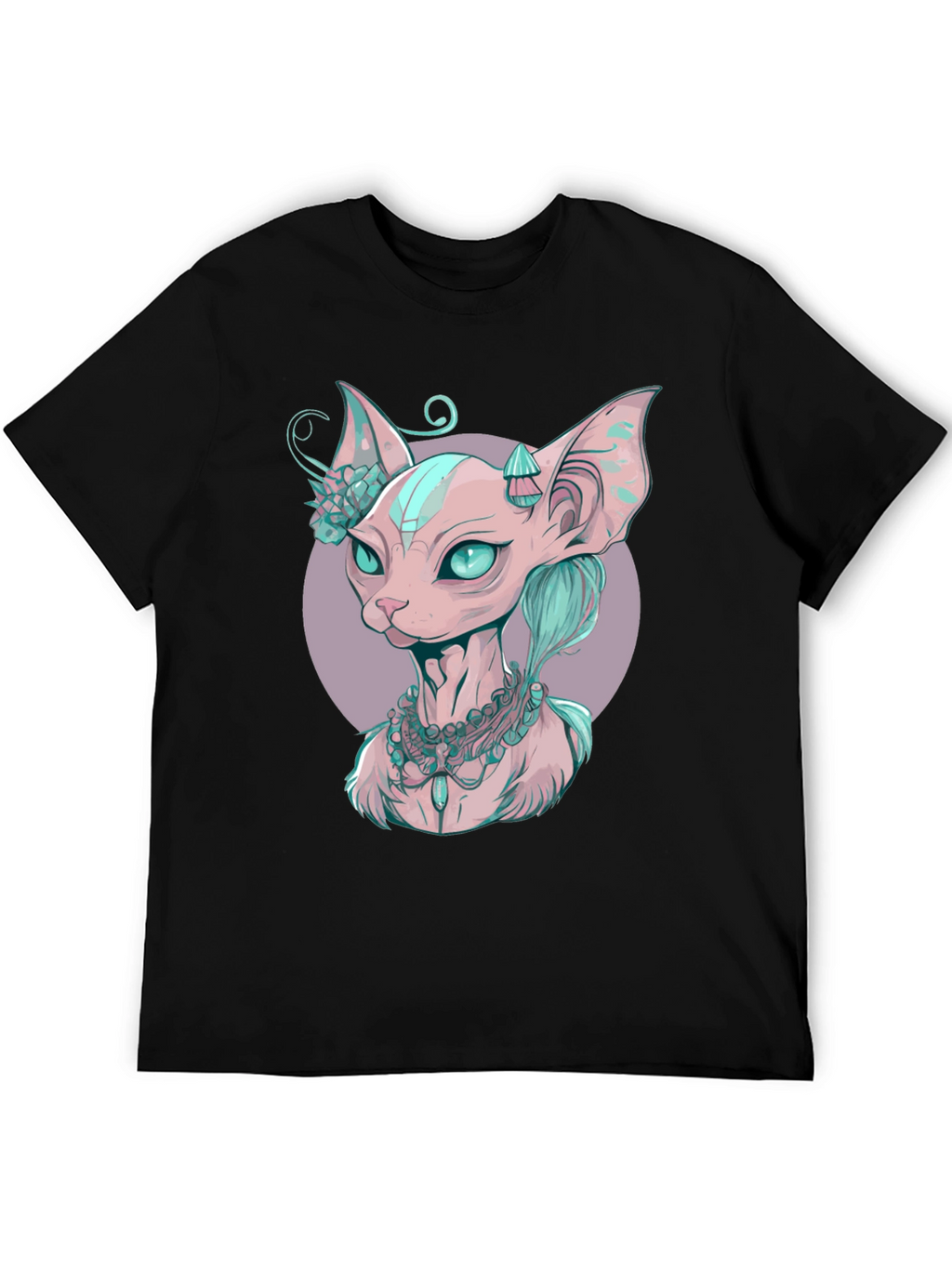 Sphynx Cat Portrait T-Shirt
