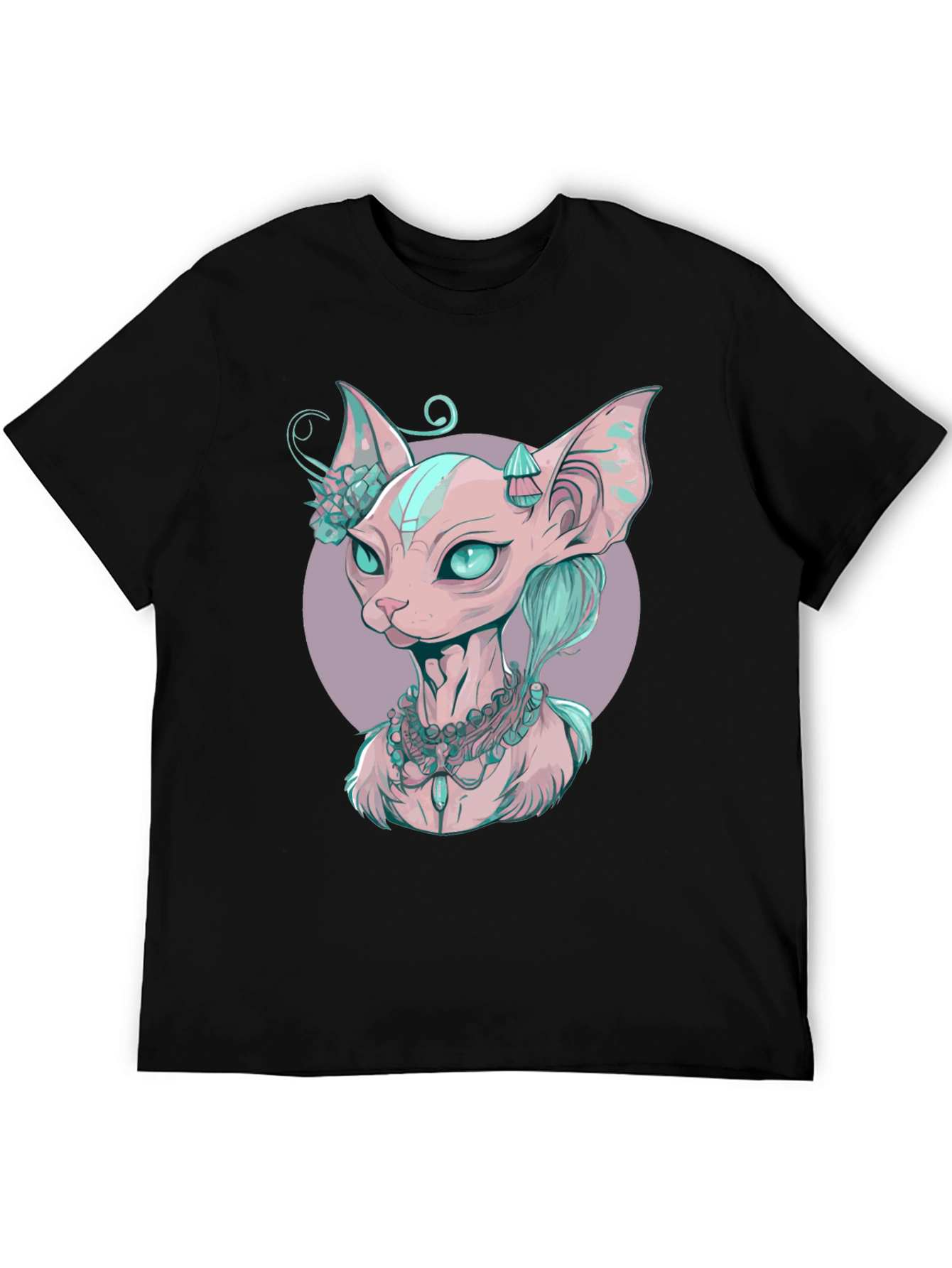Sphynx Cat Portrait T-Shirt