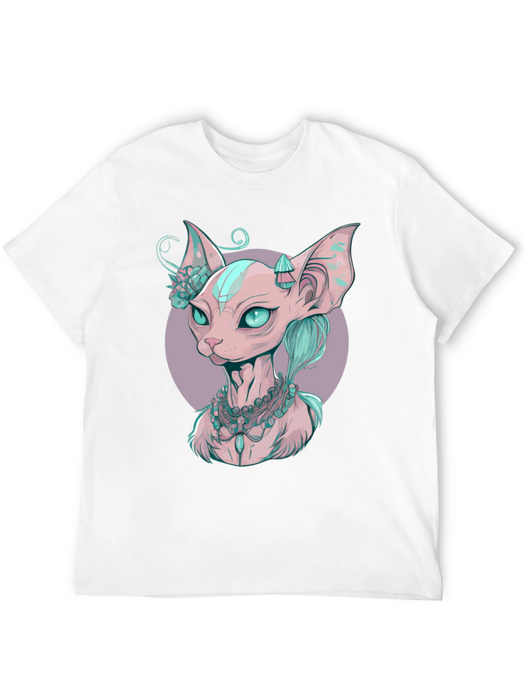Sphynx Cat Portrait T-Shirt