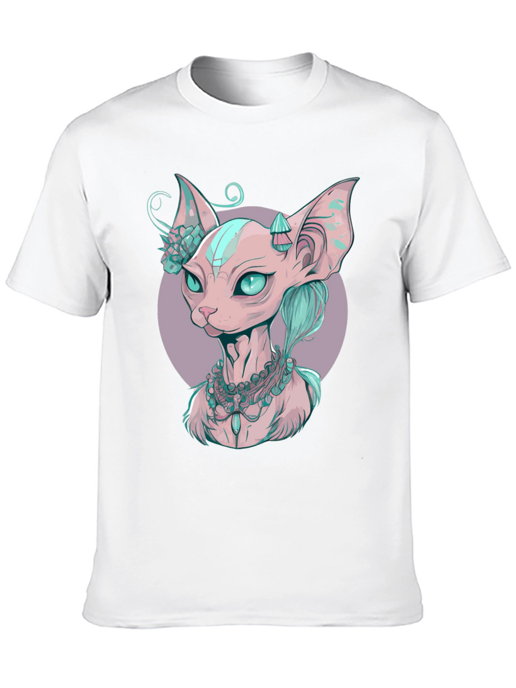 Sphynx Cat Portrait T-Shirt
