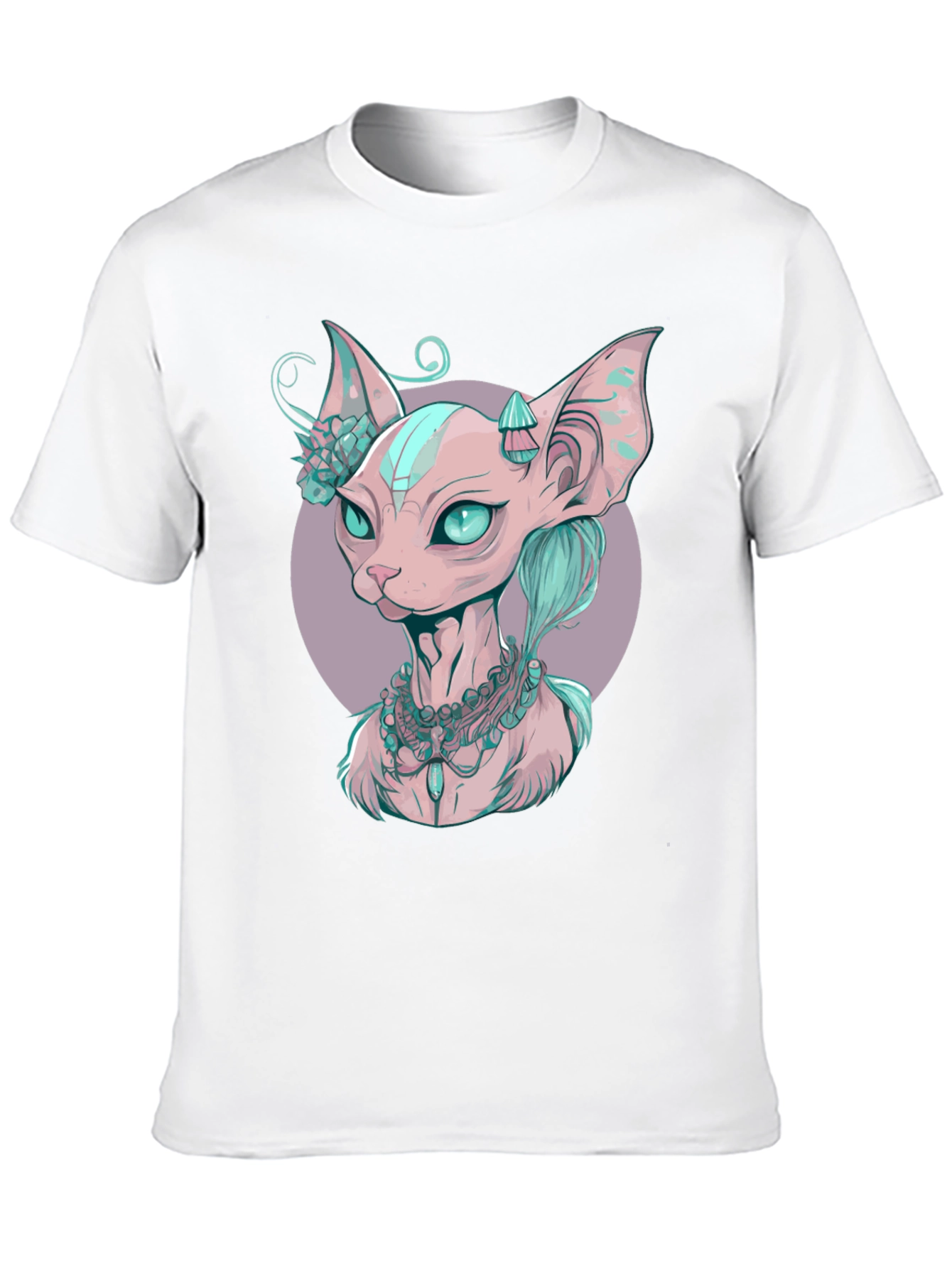 Sphynx Cat Portrait T-Shirt
