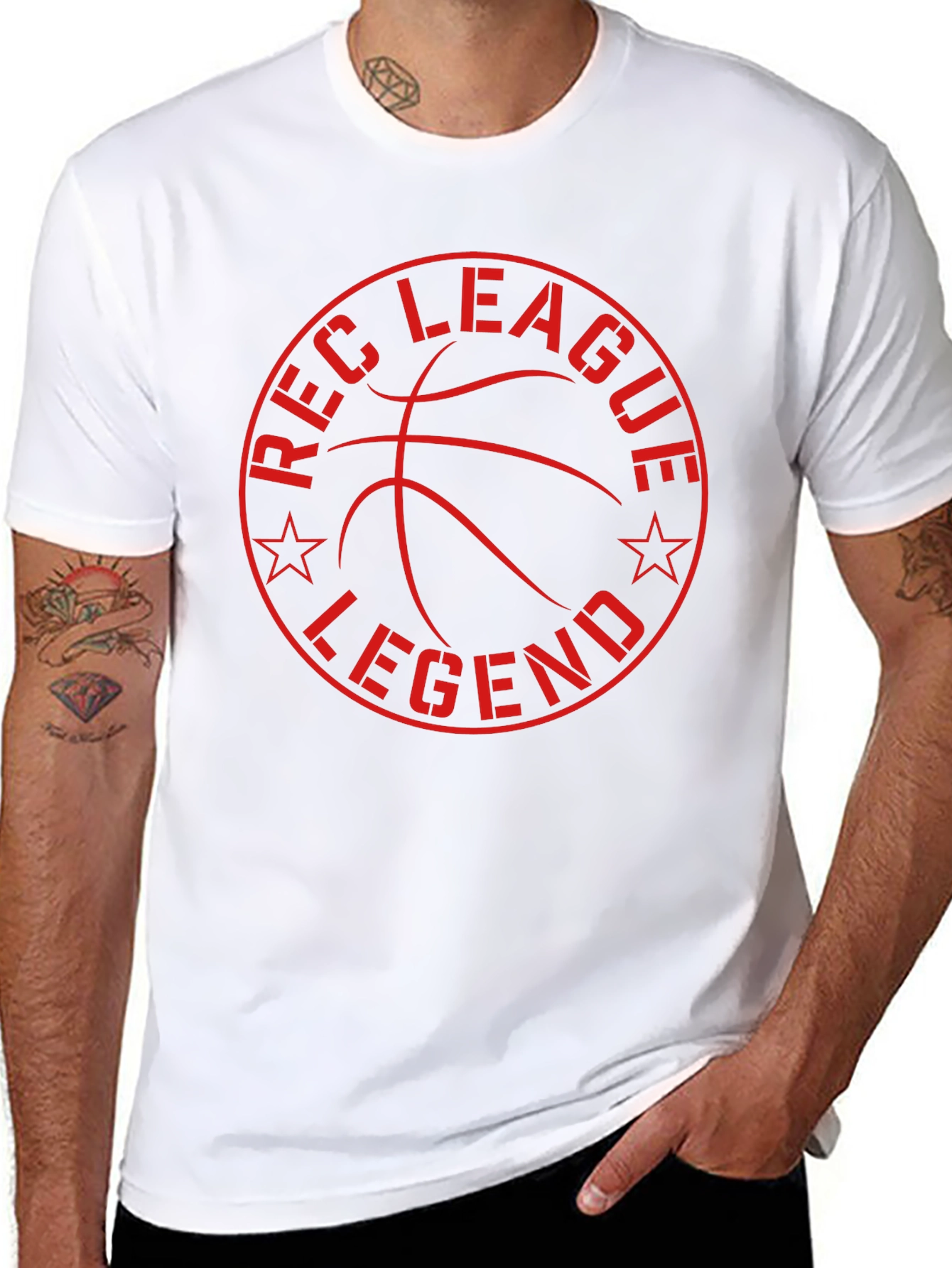 Rec League Legend T-Shirt - Black