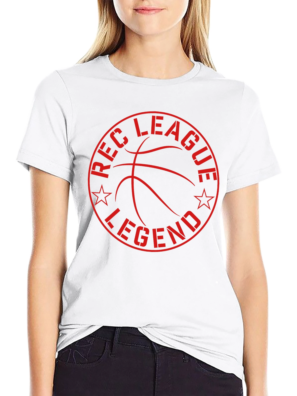 Rec League Legend T-Shirt - Black