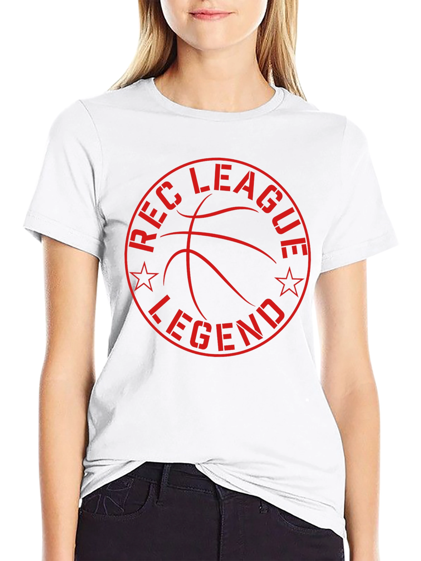 Rec League Legend T-Shirt - Black