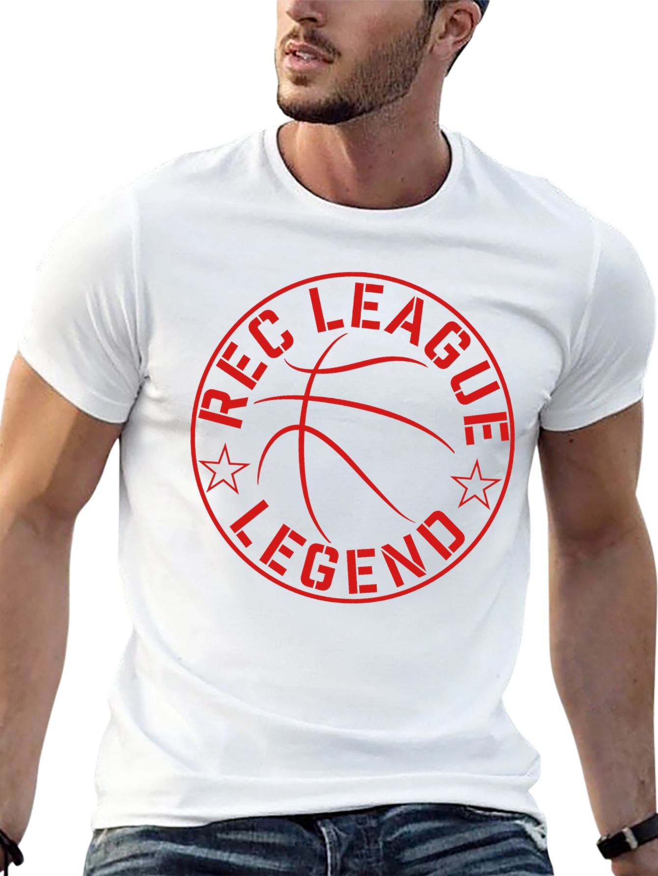 Rec League Legend T-Shirt - Black