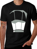 Chef Hat Graphic Tee - Black Cotton T-Shirt